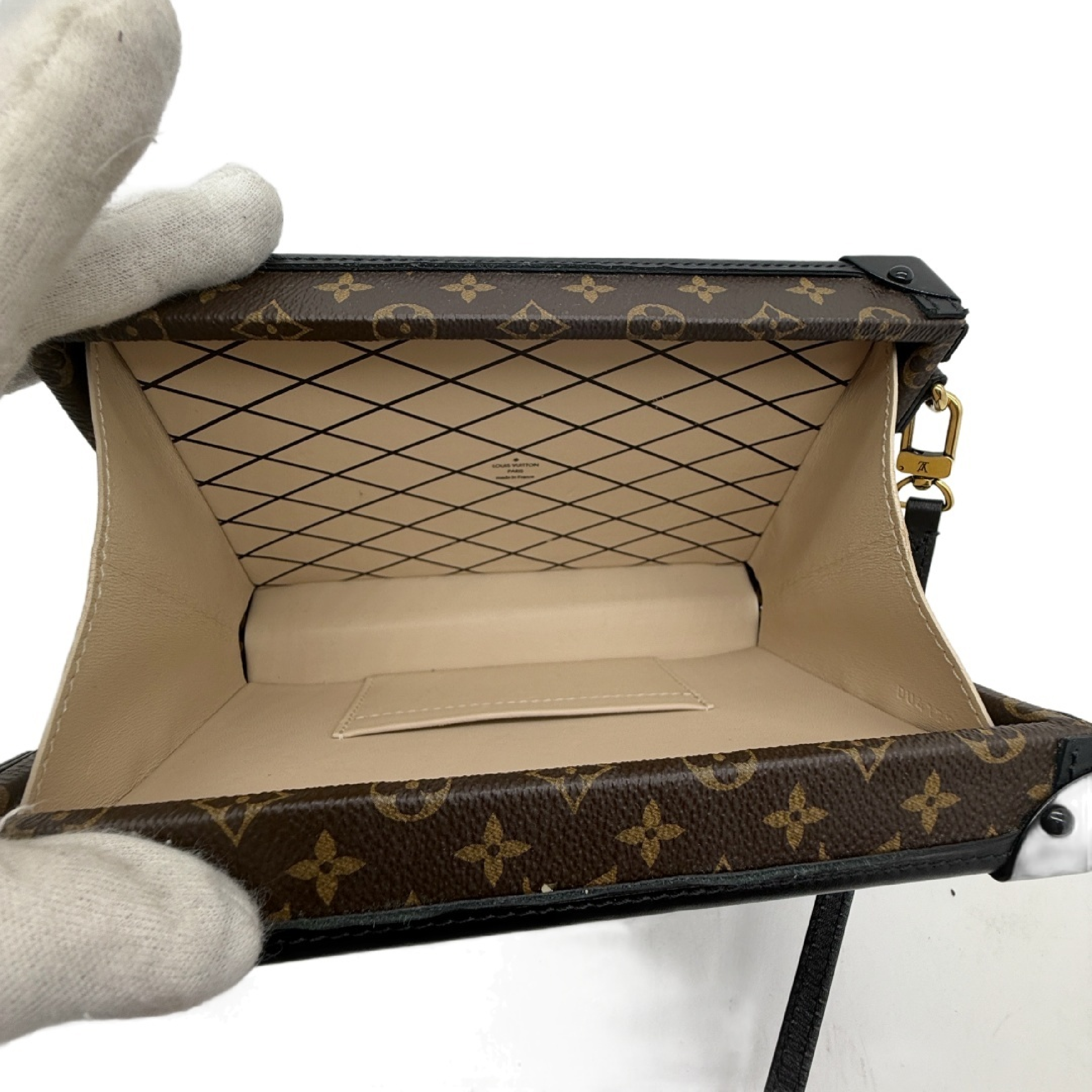 Monogram Petite Malle M44199 Women's 2-Way Bag Shoulder Bag — view 13