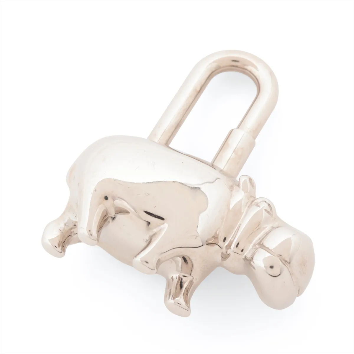 Cadena Hippopotamus 2005 Charm Metal Silver