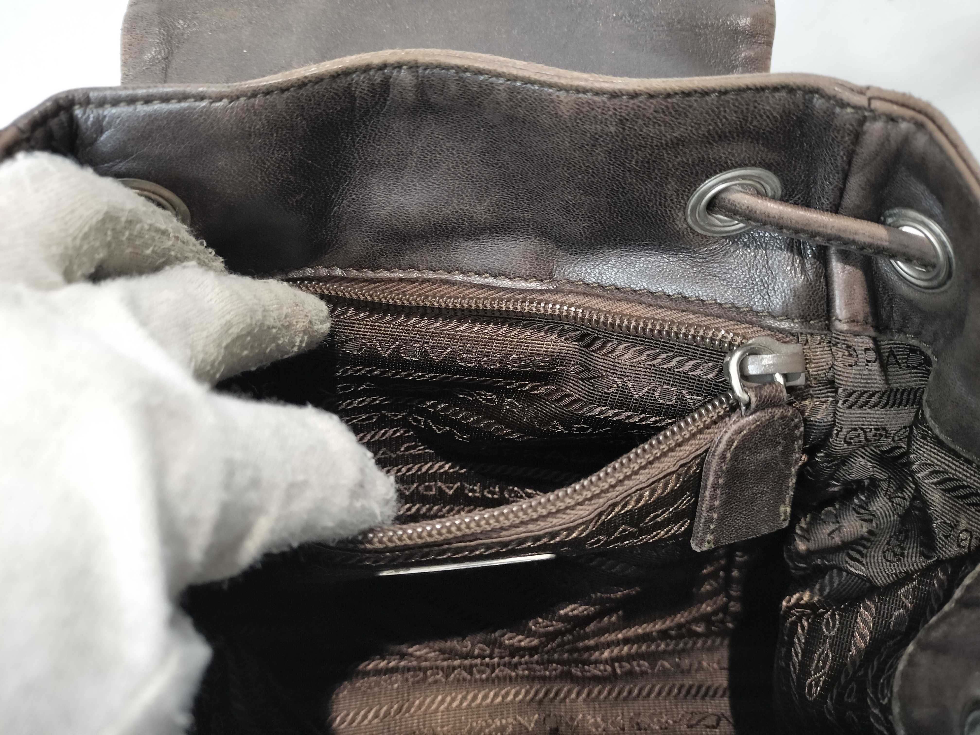 All-Leather Vintage Backpack Rucksack — view 11