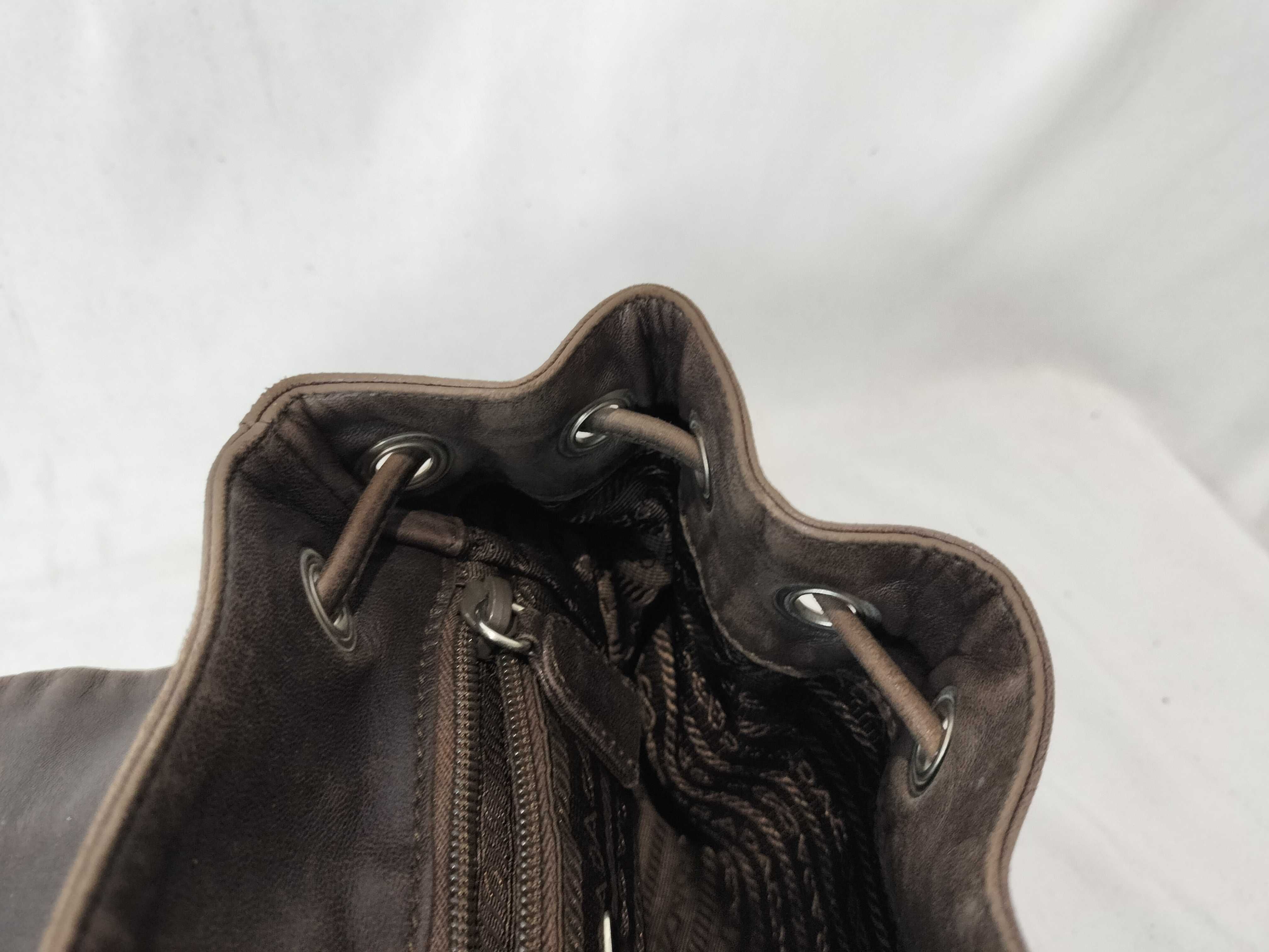 All-Leather Vintage Backpack Rucksack — view 13