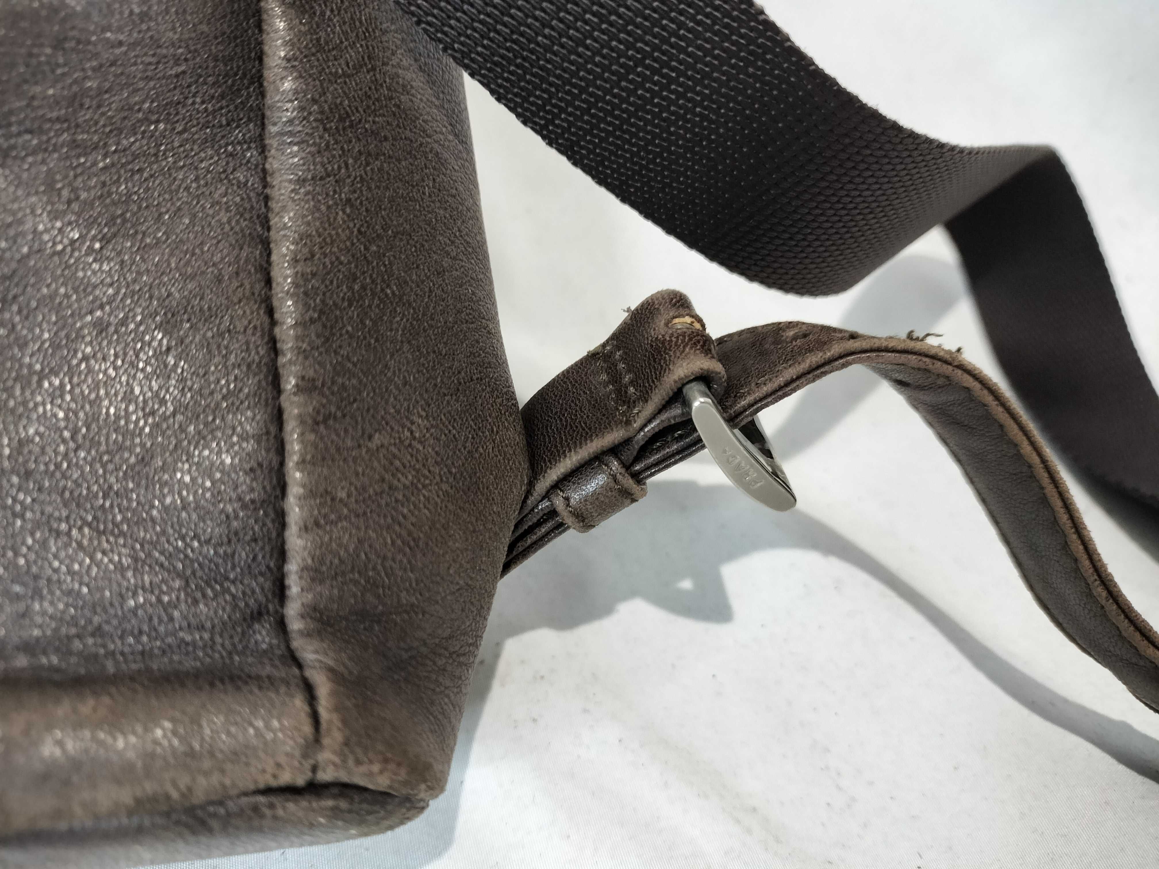 All-Leather Vintage Backpack Rucksack — view 5
