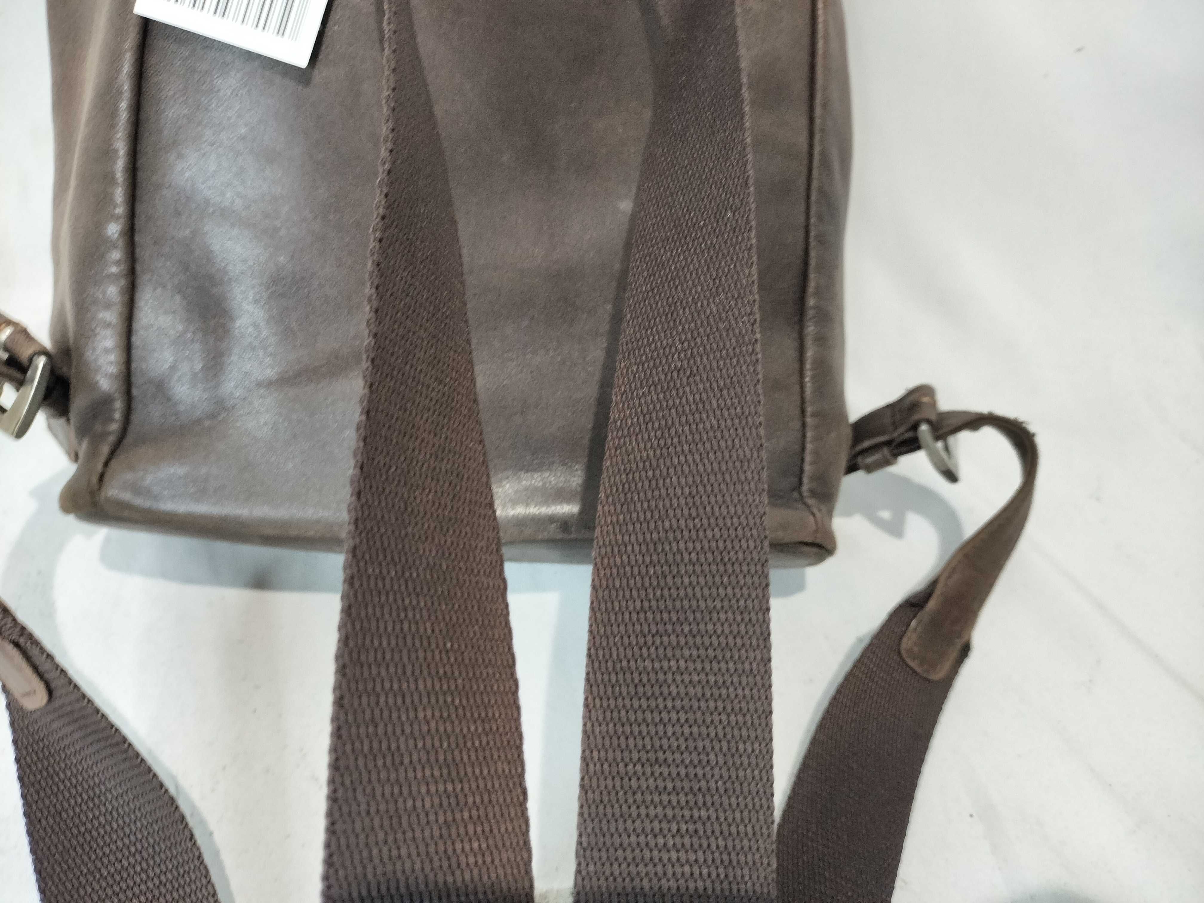 All-Leather Vintage Backpack Rucksack — view 6