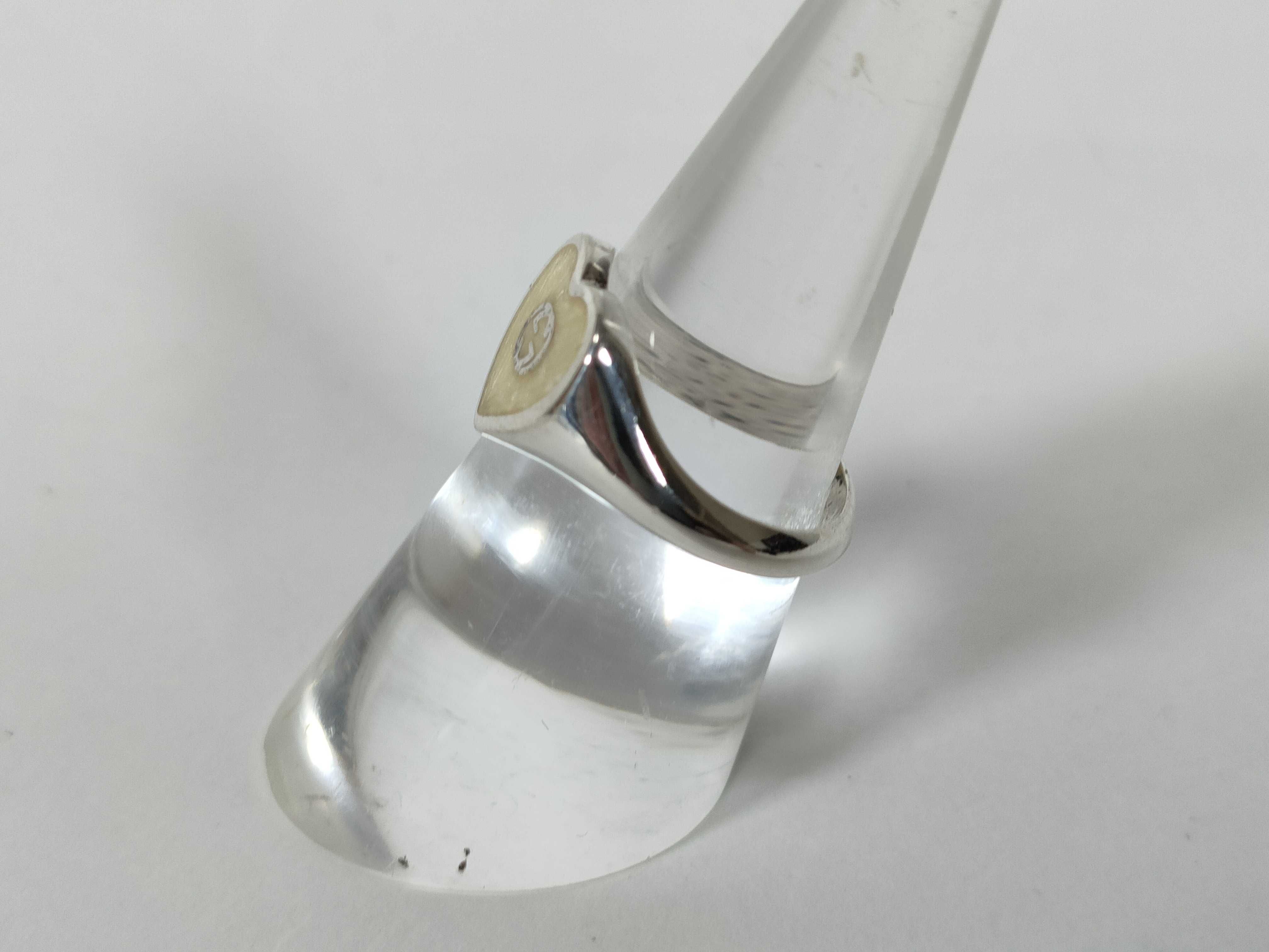 Interlocking G 925 Silver Necklace — view 2