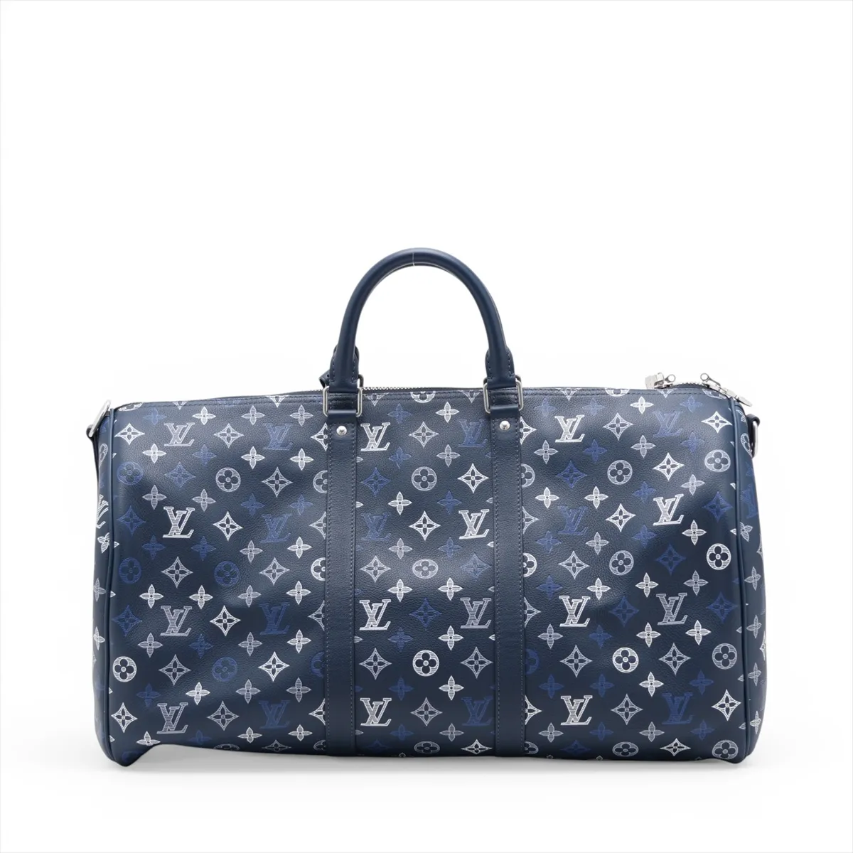 Monogram Shadow Keepall Bandoulière 50 M28836 Navy (RFID detected) — view 2