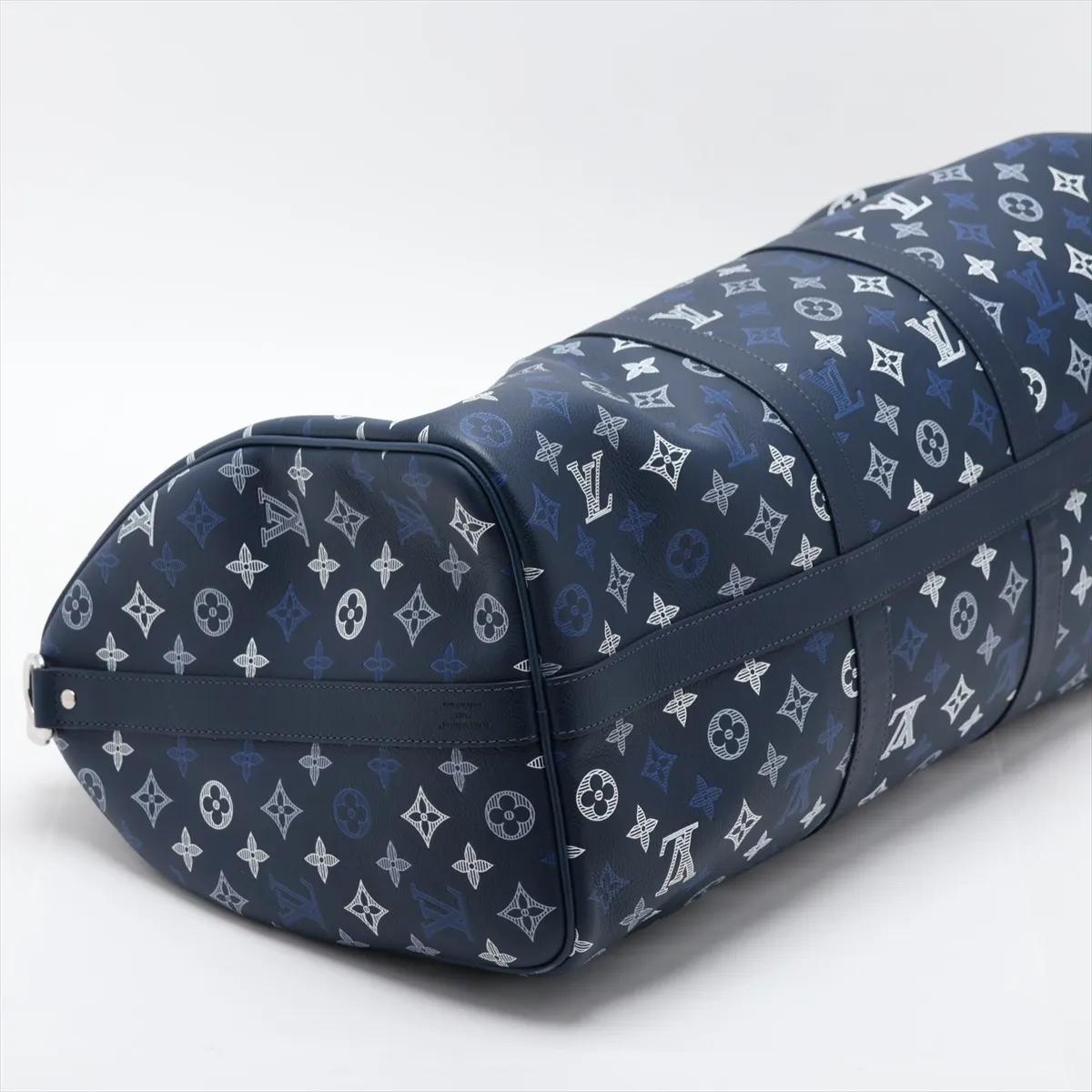 Monogram Shadow Keepall Bandoulière 50 M28836 Navy (RFID detected) — view 4