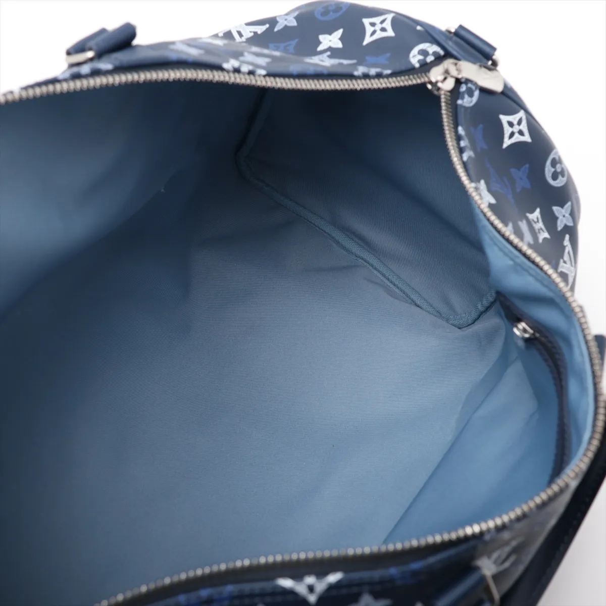 Monogram Shadow Keepall Bandoulière 50 M28836 Navy (RFID detected) — view 9