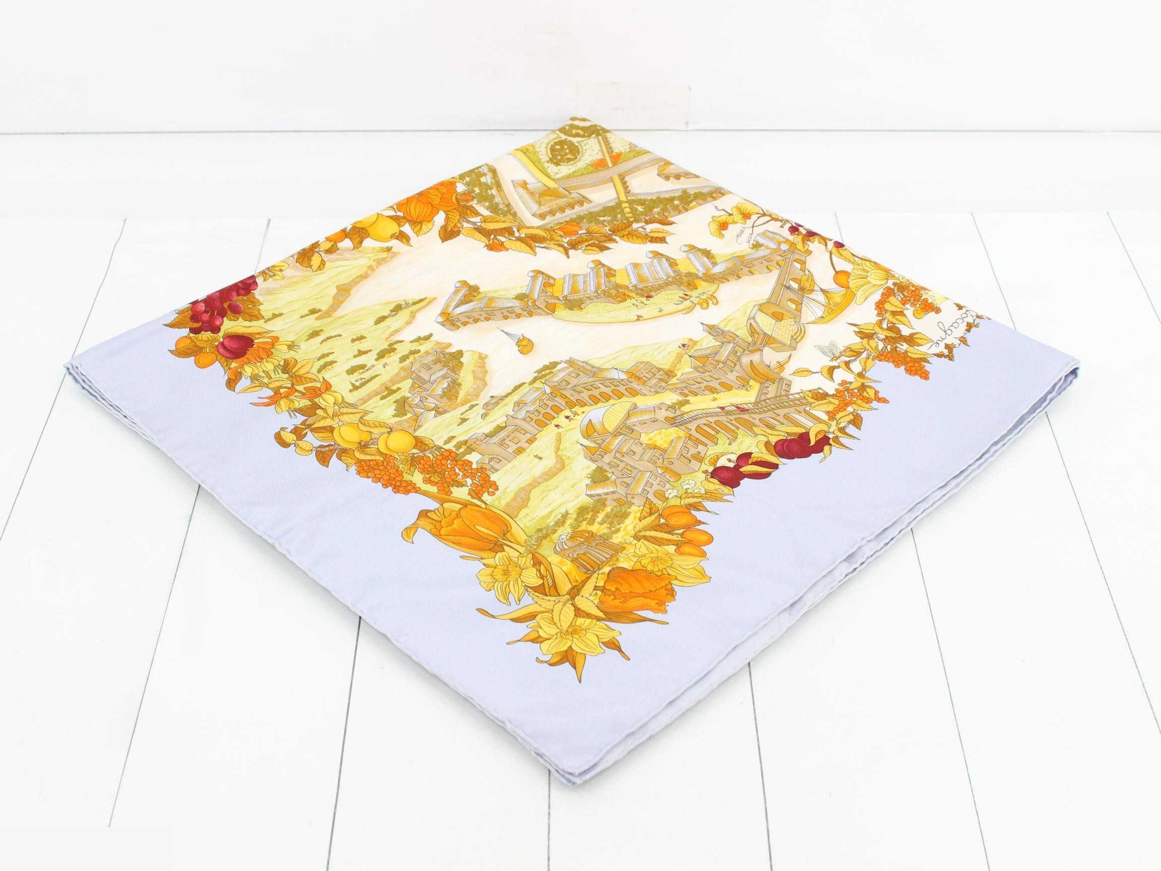 Hermès Carre 90 Au Pays de Cocaigne (In Paradise) Scarf — view 2