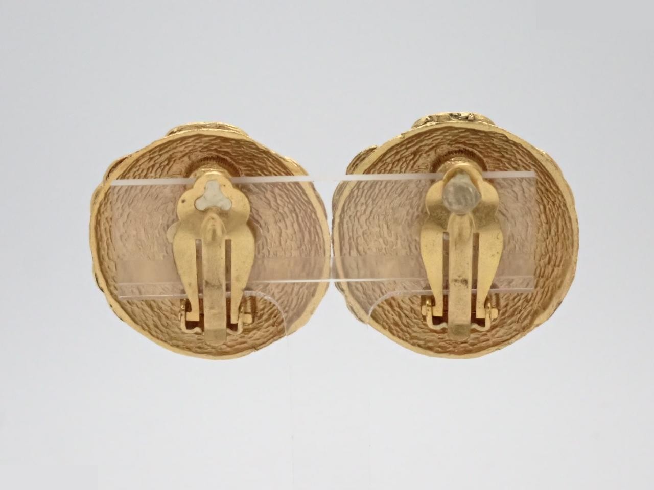 Faux pearl Coco Mark earrings, size 29/2908 — view 2