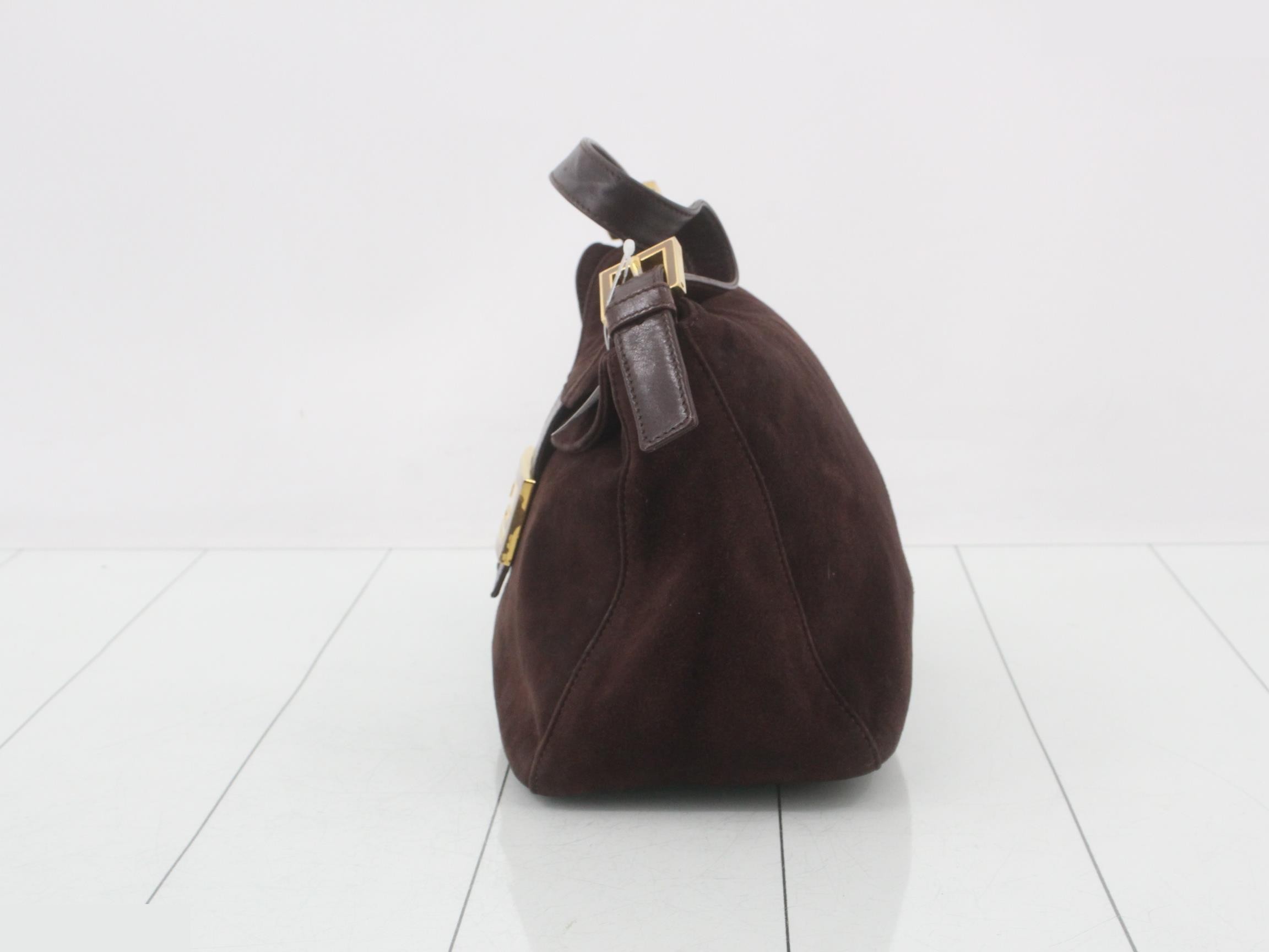 Suede Mamma Bucket Bag — view 3