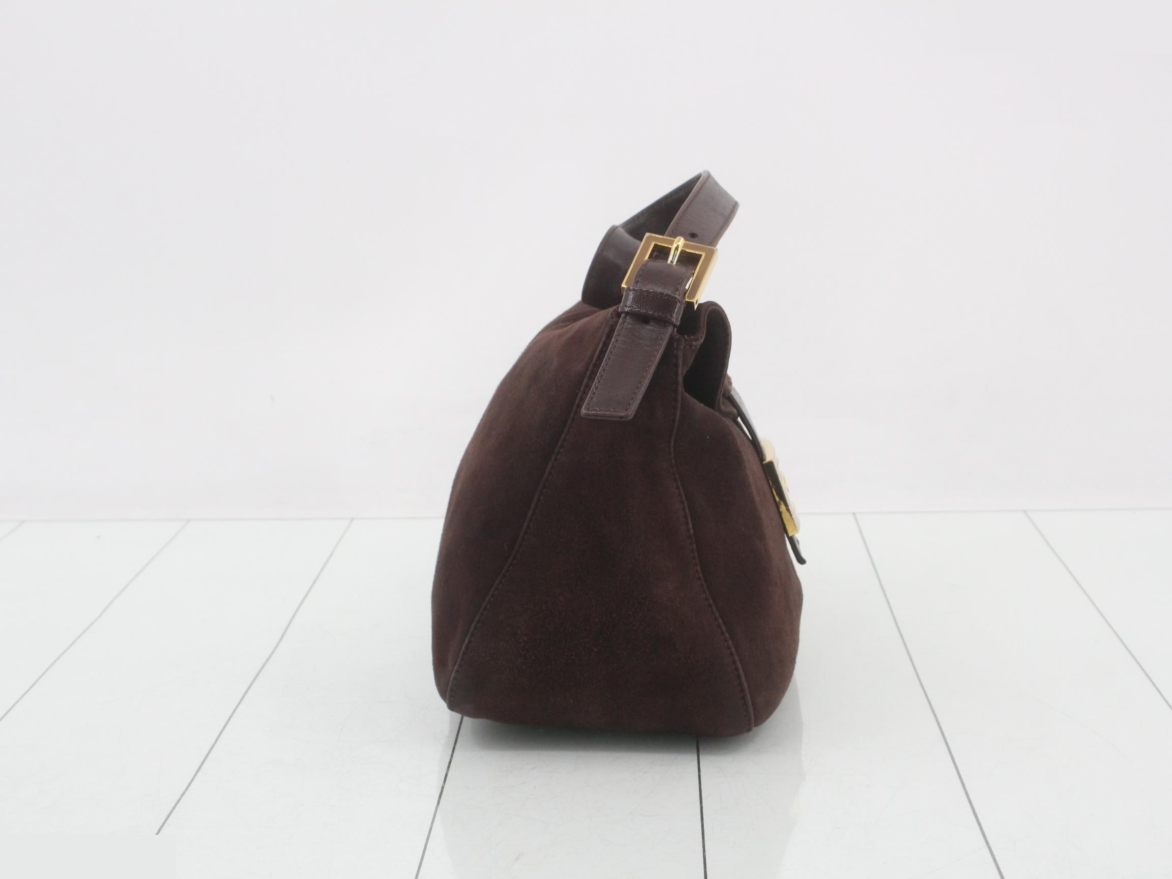 Suede Mamma Bucket Bag — view 4