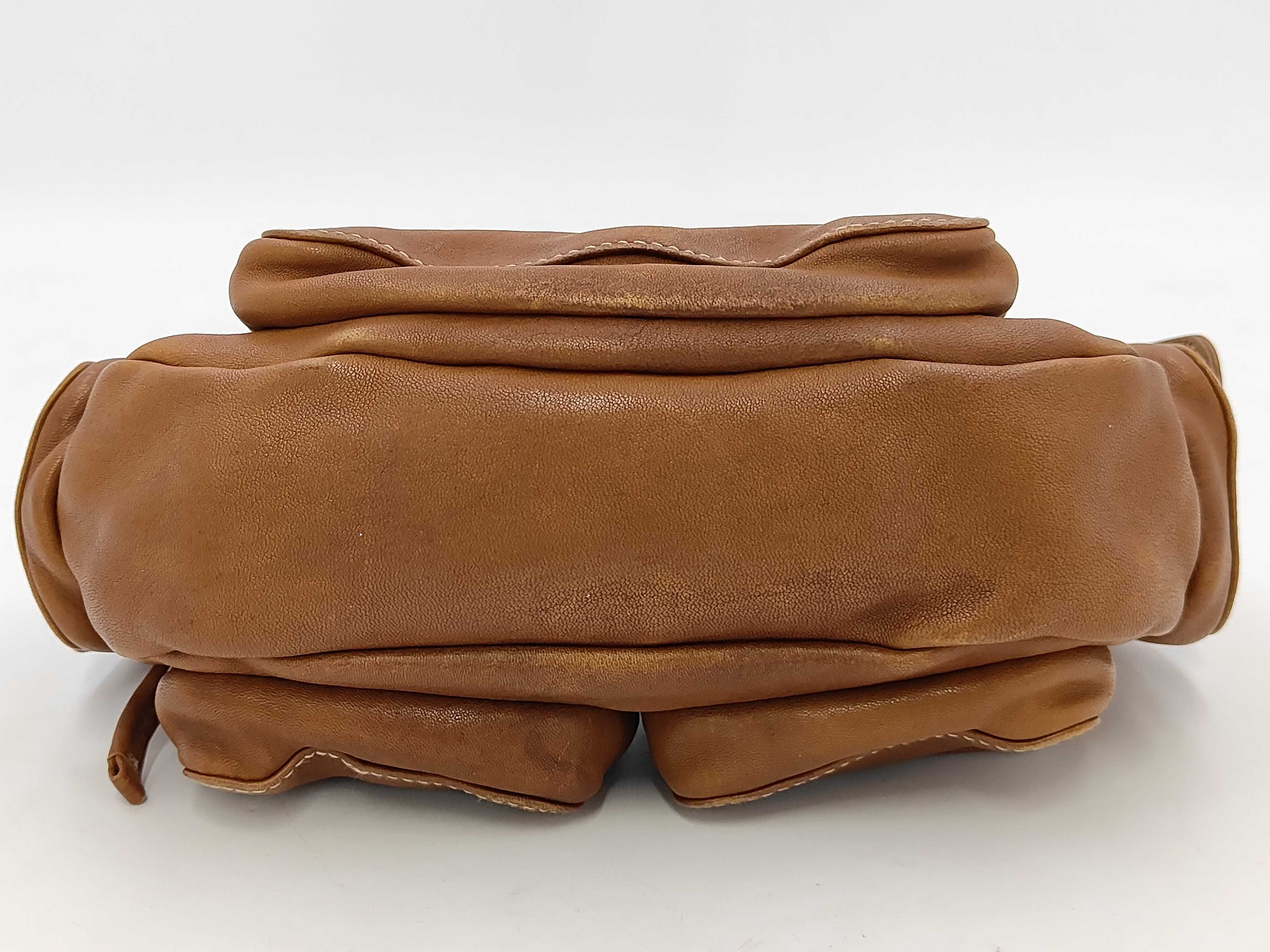 One-Shoulder Bag, Leather, Brown, Vintage Finish, Handbag — view 3