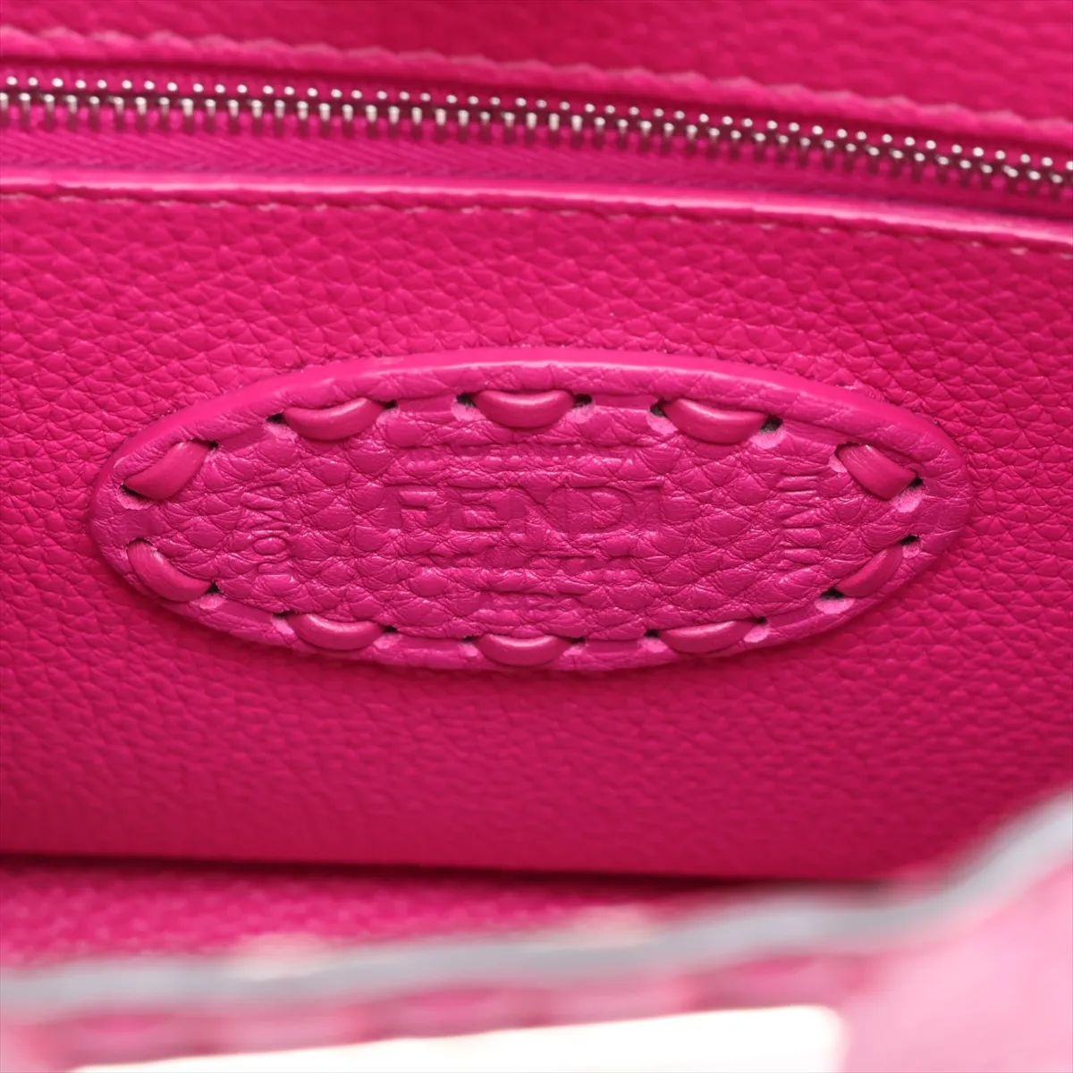 Selleria Mini Peekaboo Leather 2-Way Handbag, Pink, 8BN244 — view 10
