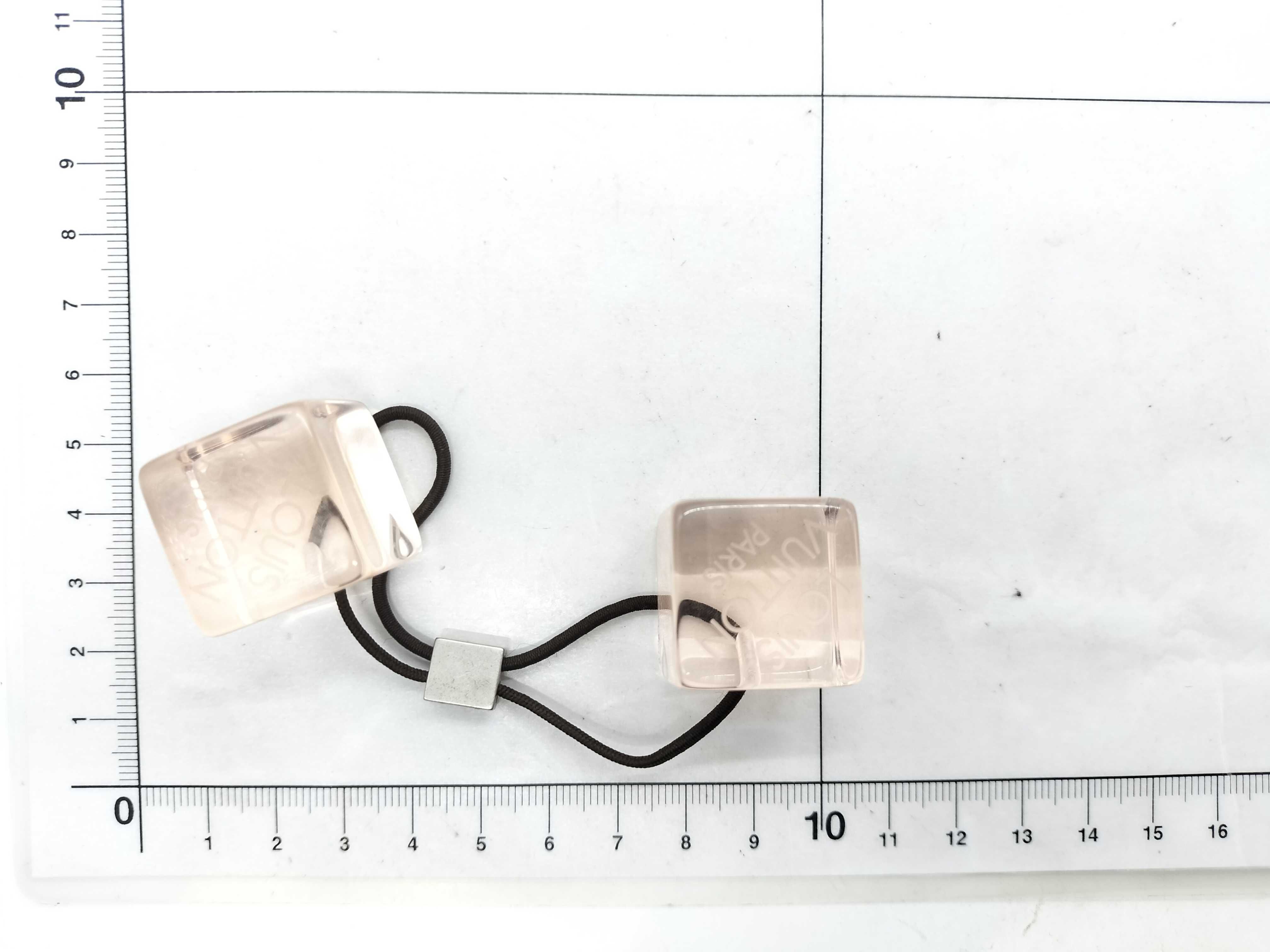 Cube Logo Hair Tie Hair Accessory — view 4