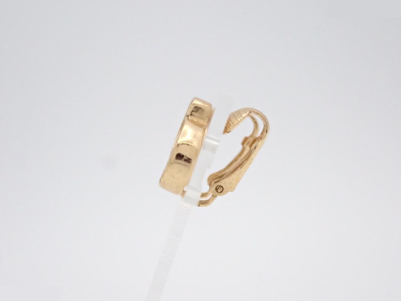 Earrings, CD, Rhinestone, GP — view 3