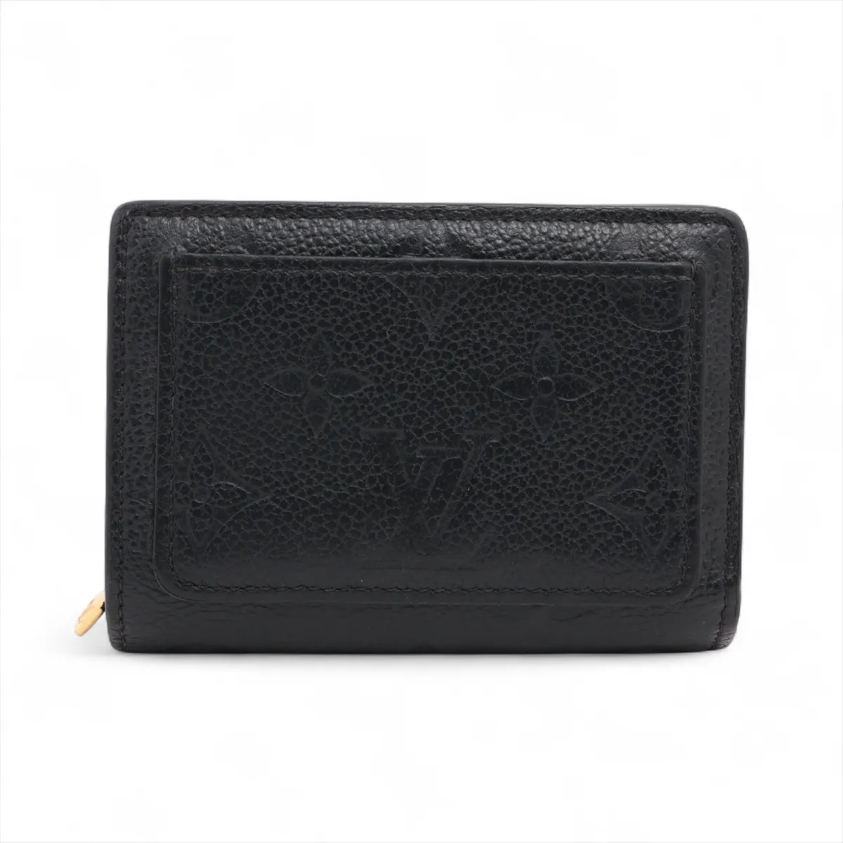Monogram Empreinte Portefeuil Claire M80151 Noir Compact Wallet RFID Reactive