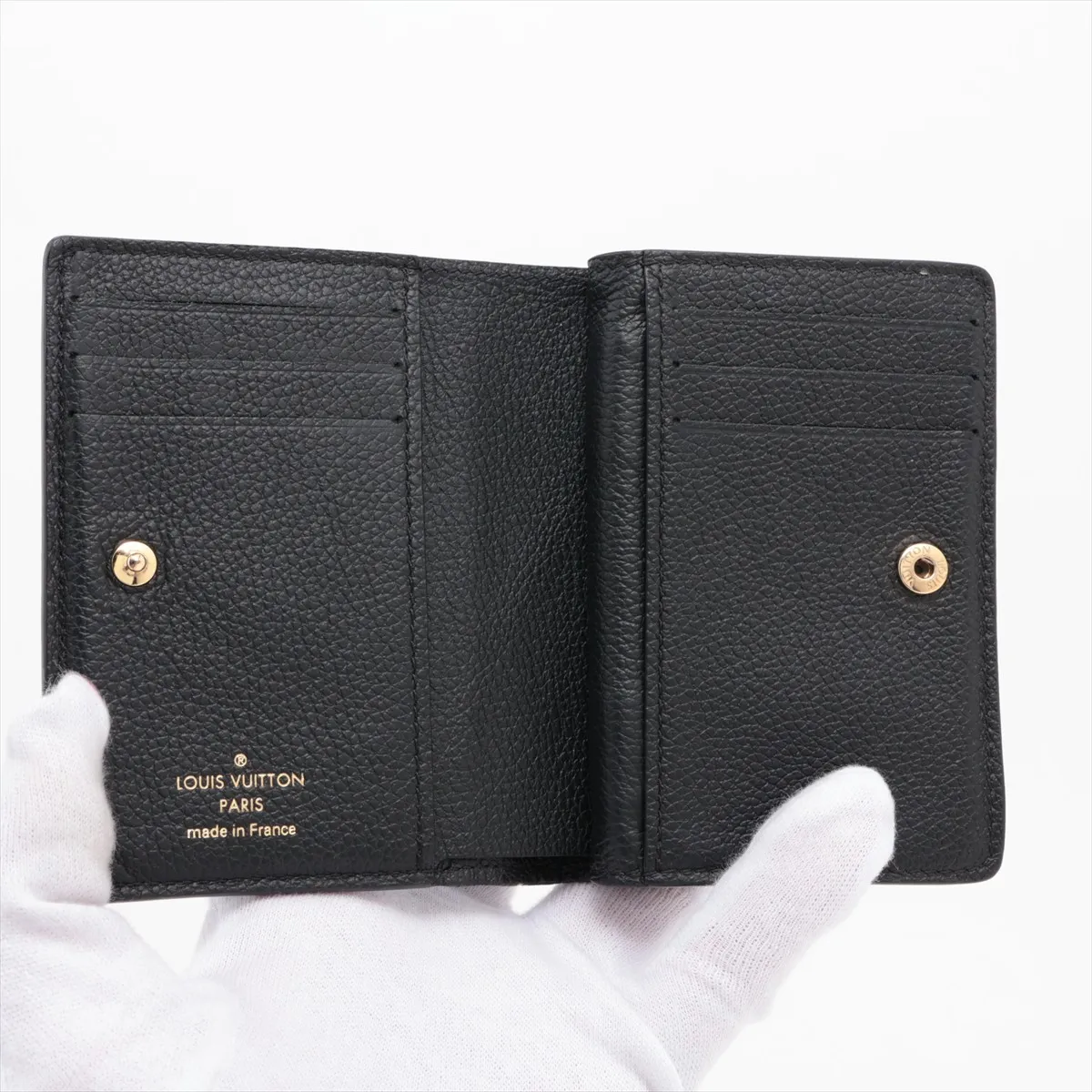 Monogram Empreinte Portefeuil Claire M80151 Noir Compact Wallet RFID Reactive — view 3