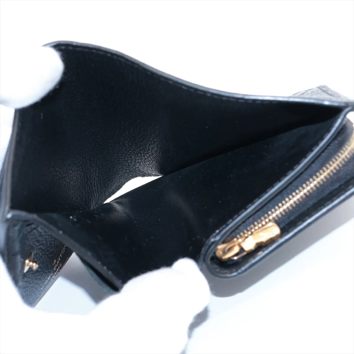 Monogram Empreinte Portefeuil Claire M80151 Noir Compact Wallet RFID Reactive — view 4