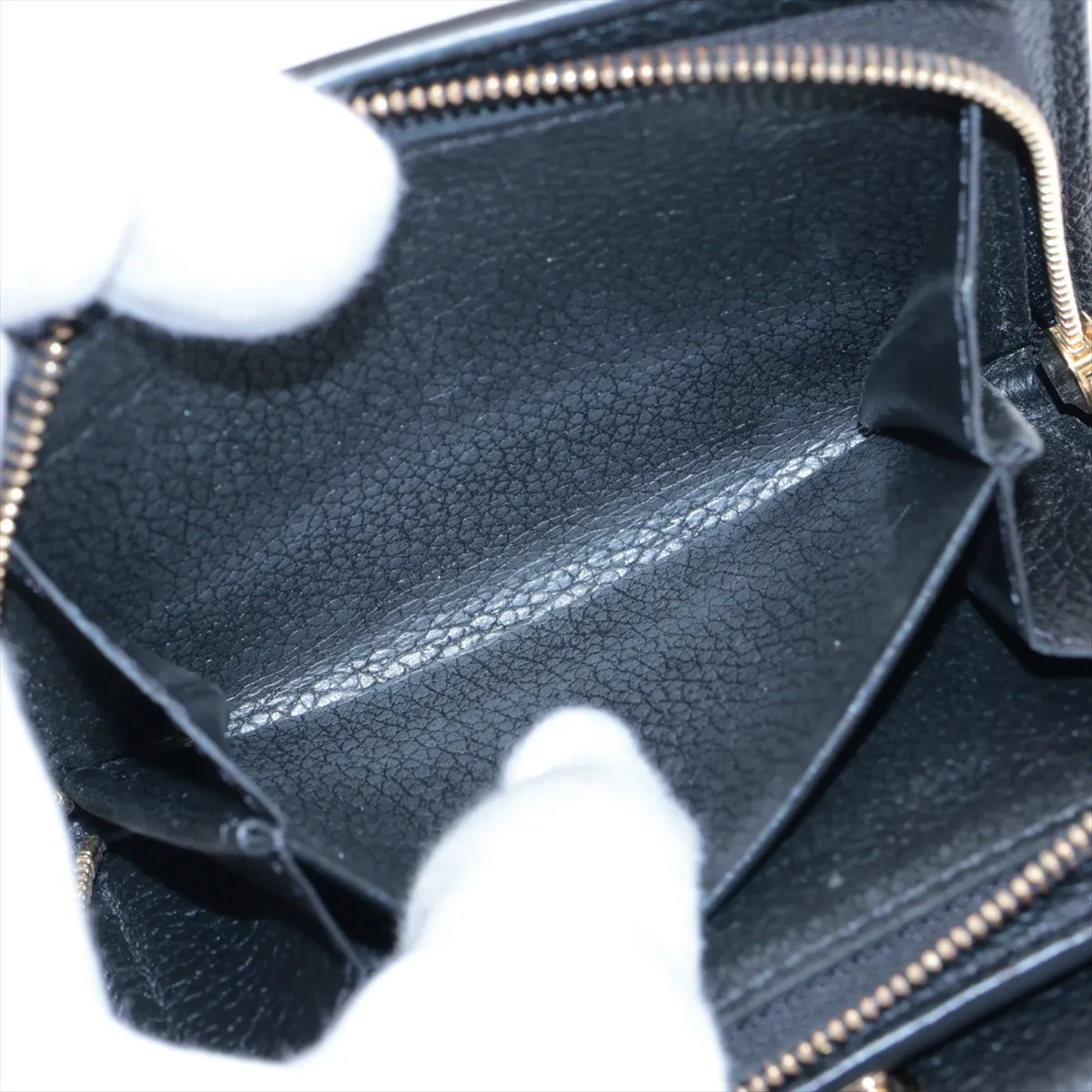 Monogram Empreinte Portefeuil Claire M80151 Noir Compact Wallet RFID Reactive — view 5