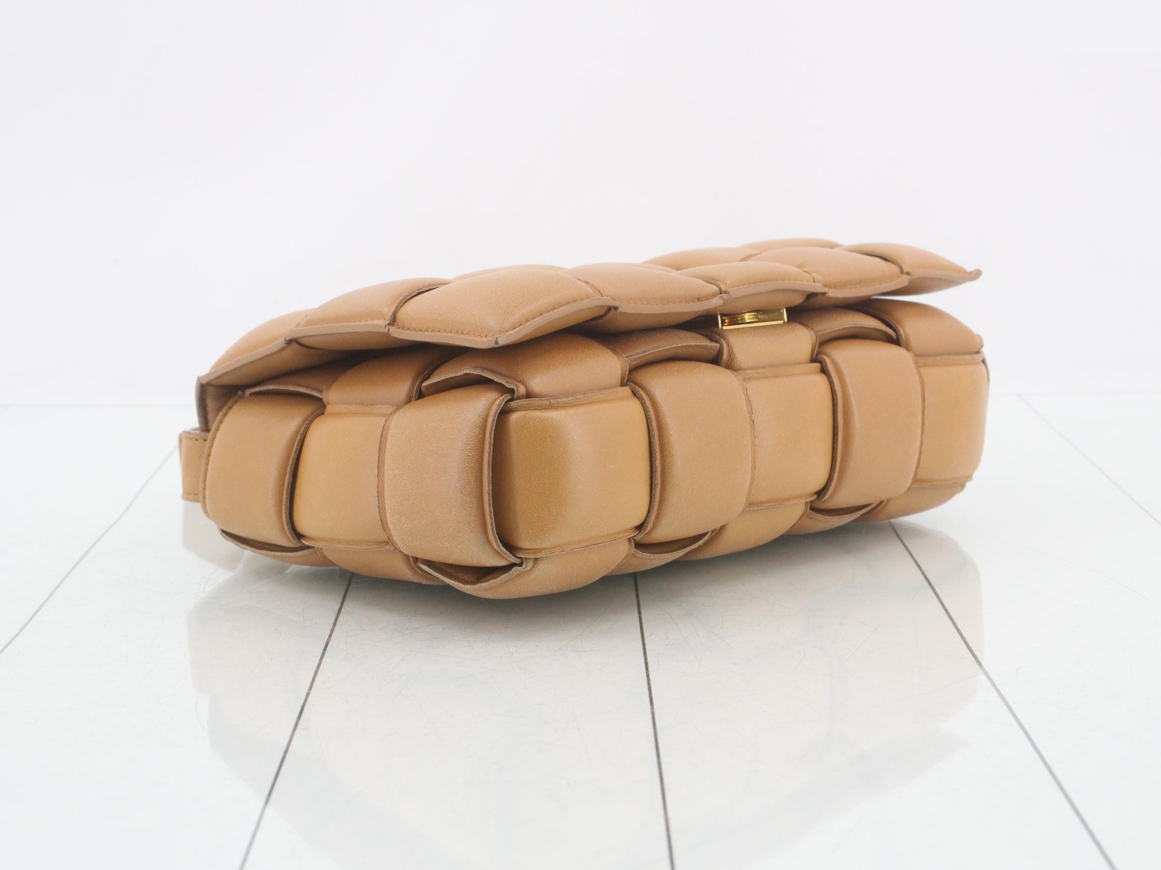 Padded Cassette Leather Shoulder Bag — view 5