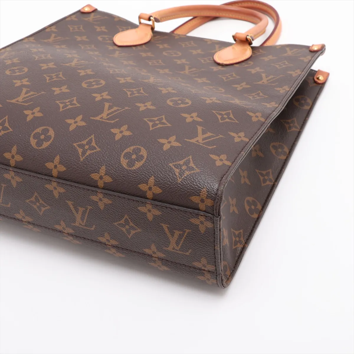 Monogram Sac Plat PM M46263 Brown (RFID detected) — view 3