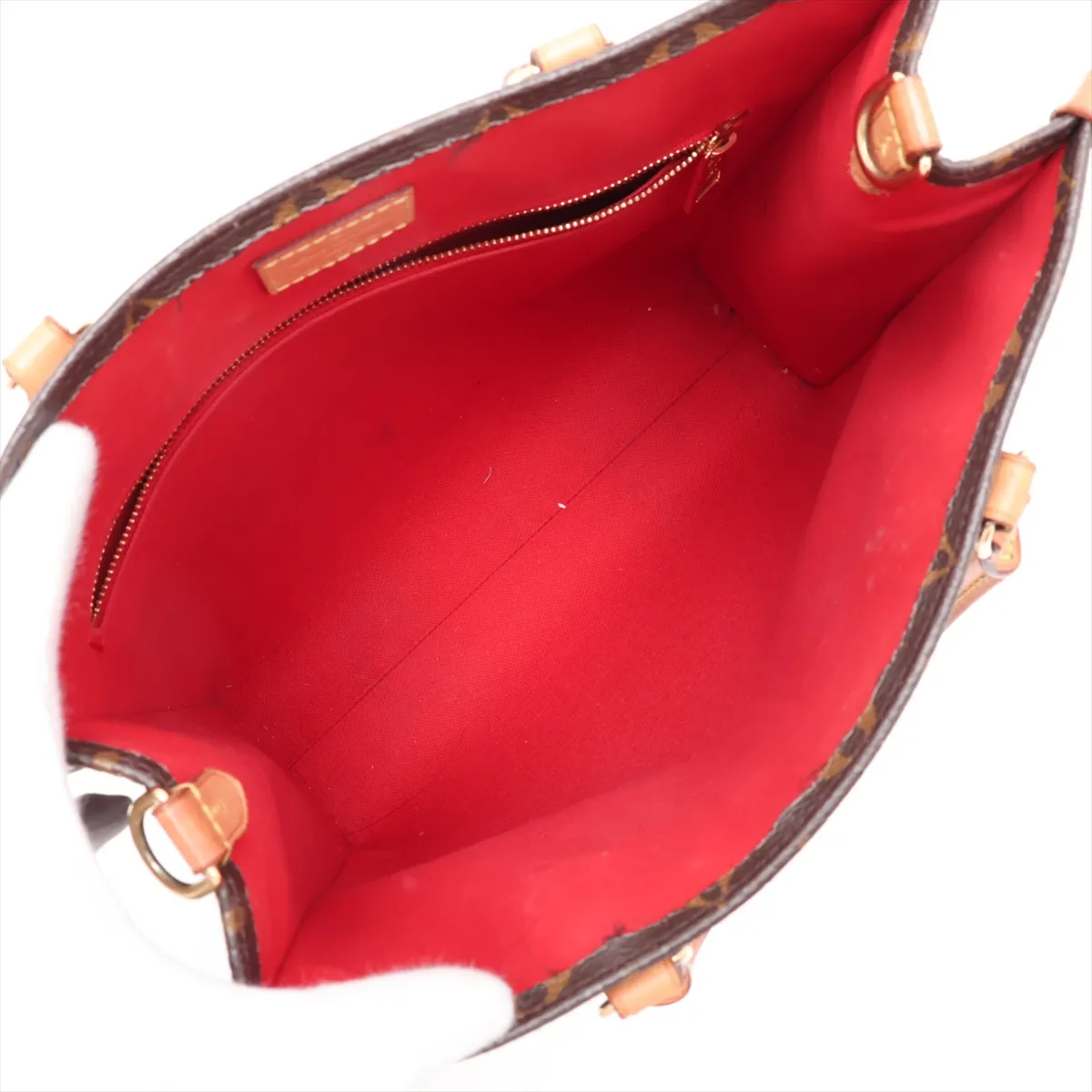 Monogram Sac Plat PM M46263 Brown (RFID detected) — view 8