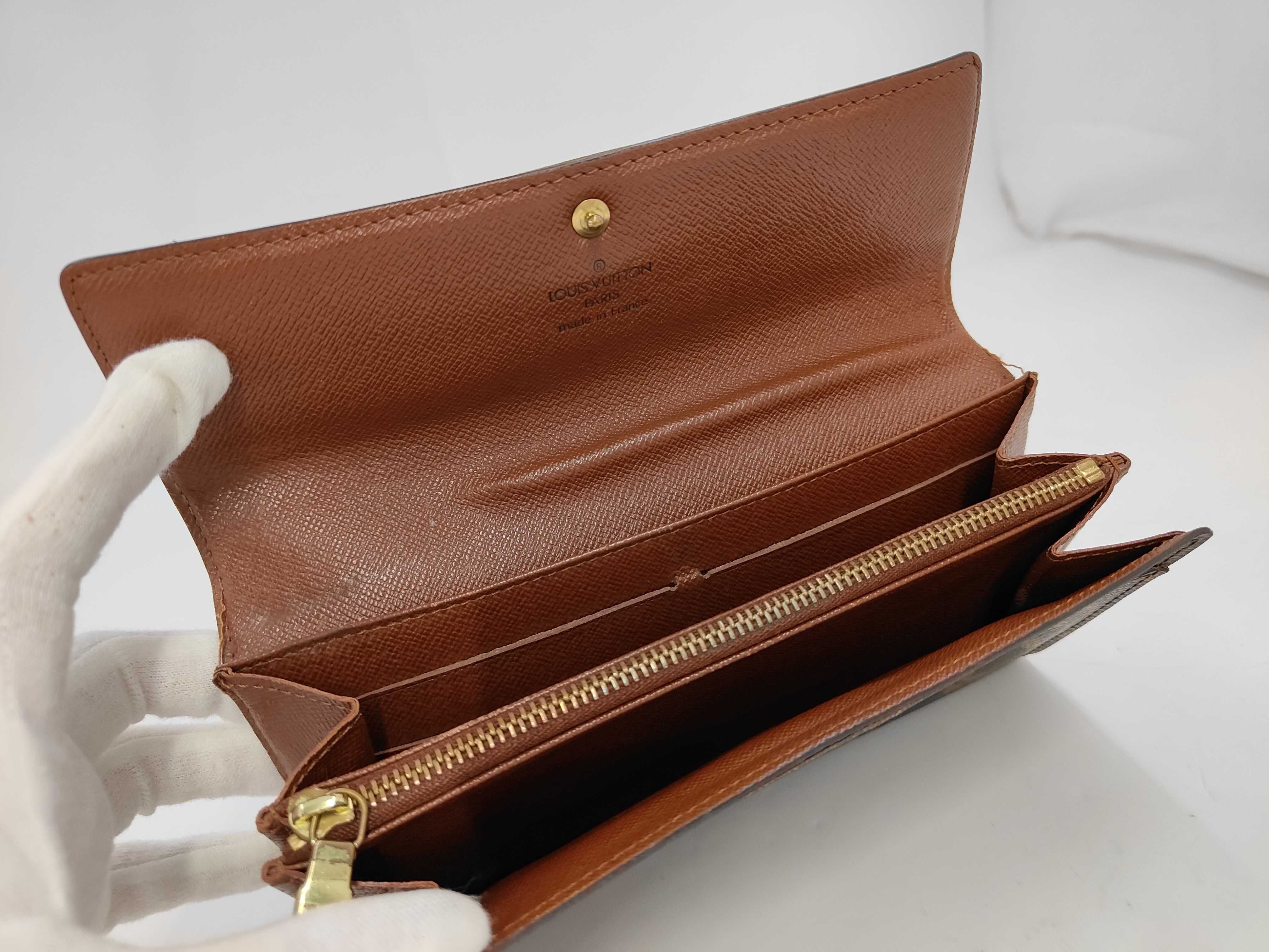Monogram Portefeuille Sarah Wallet — view 8