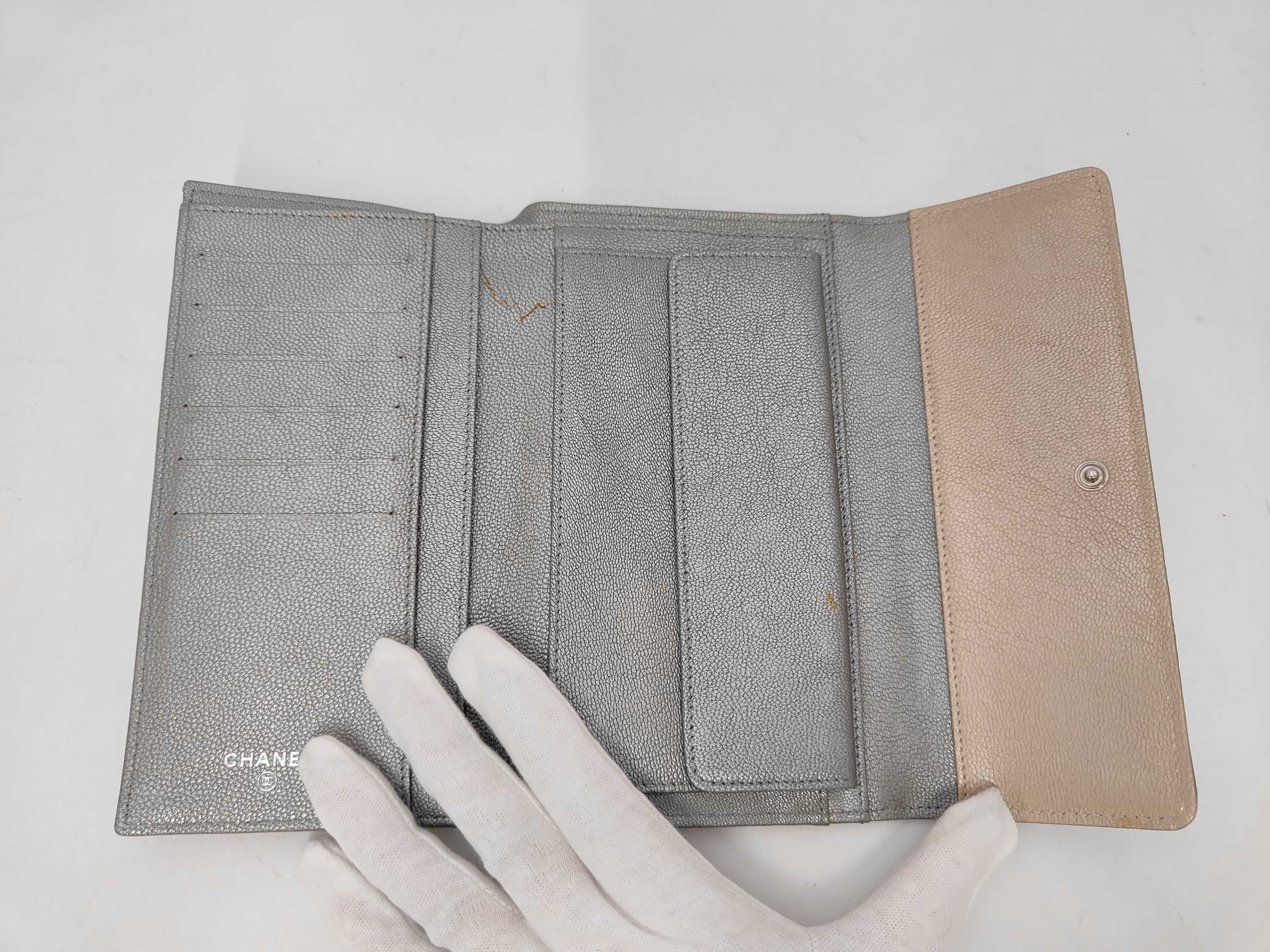 Bicolore Long Wallet — view 7