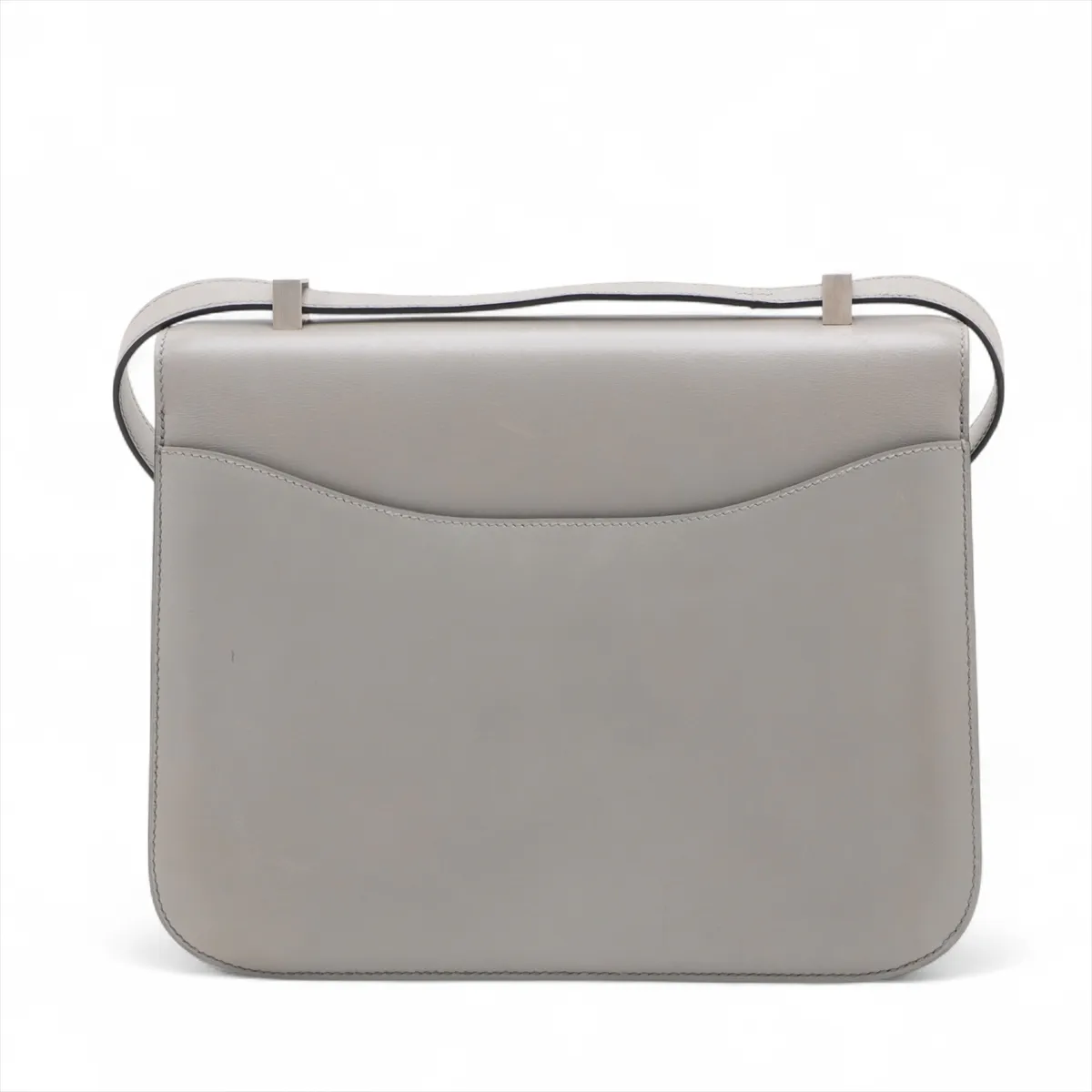 [Individually packaged] Hermes Constance 24 Box Calf Grey Silver Hardware C: 1999 — view 2