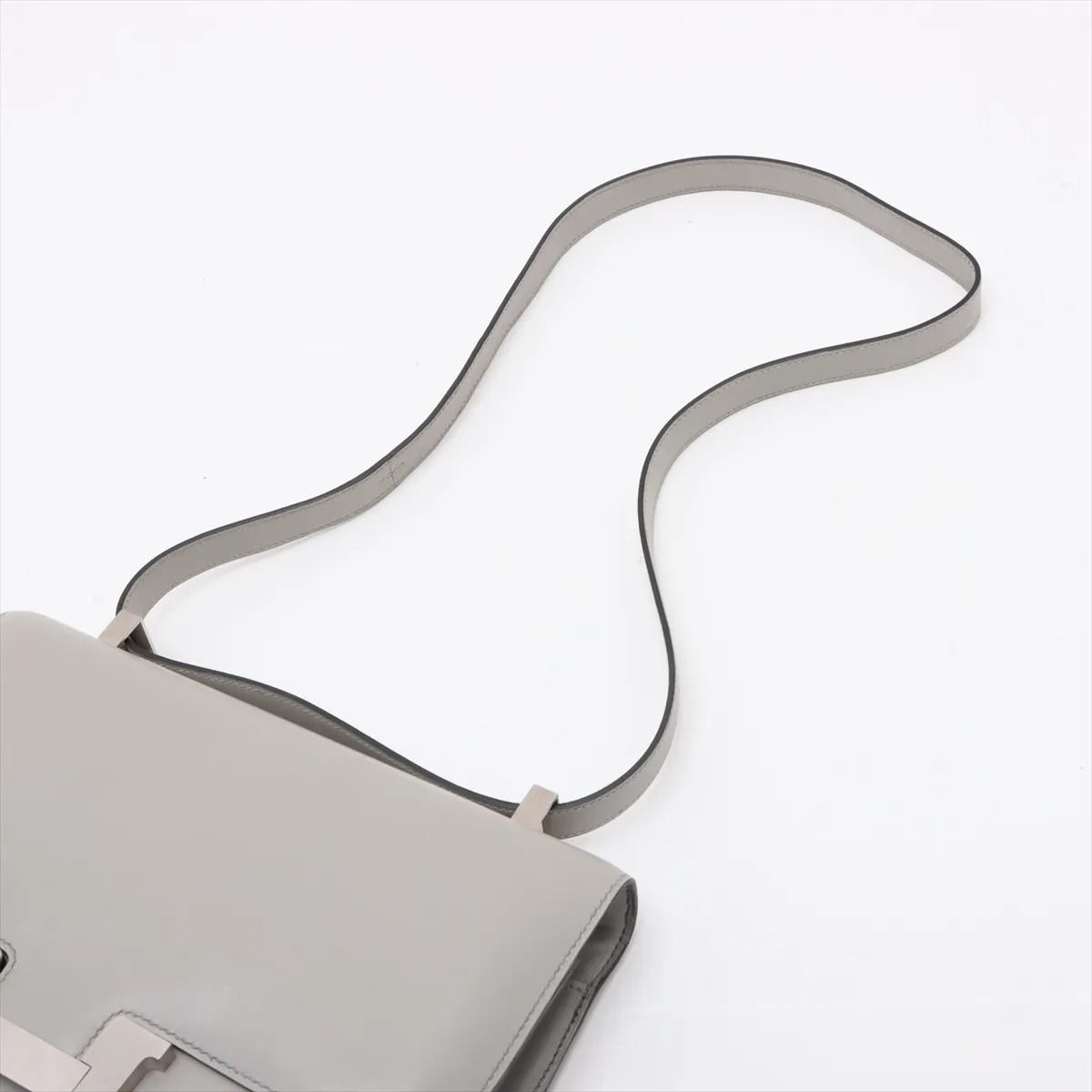 [Individually packaged] Hermes Constance 24 Box Calf Grey Silver Hardware C: 1999 — view 5