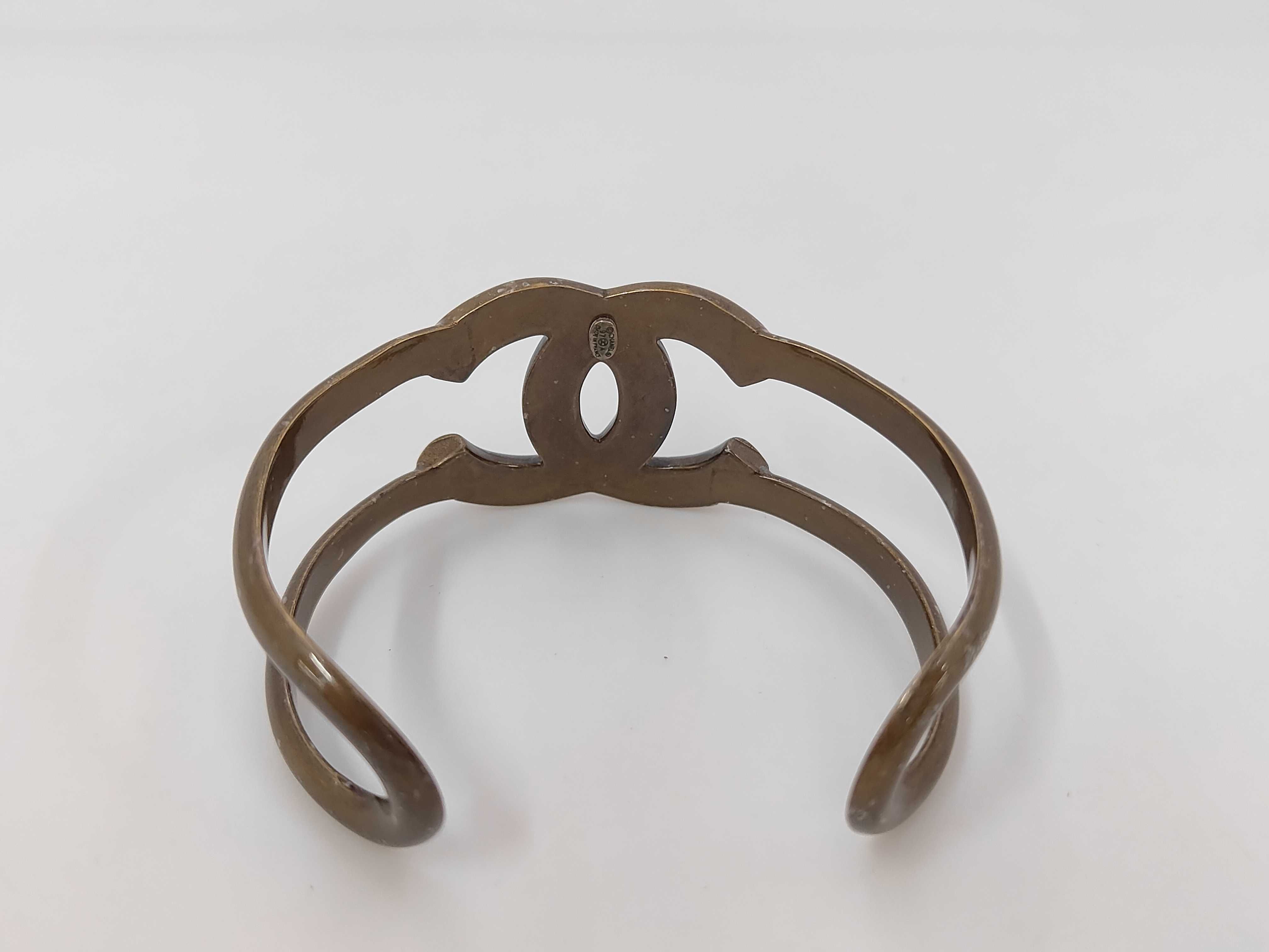 Bangle Coco Mark Vintage Gold Bracelet 97A Bracelet/Bangle — view 3