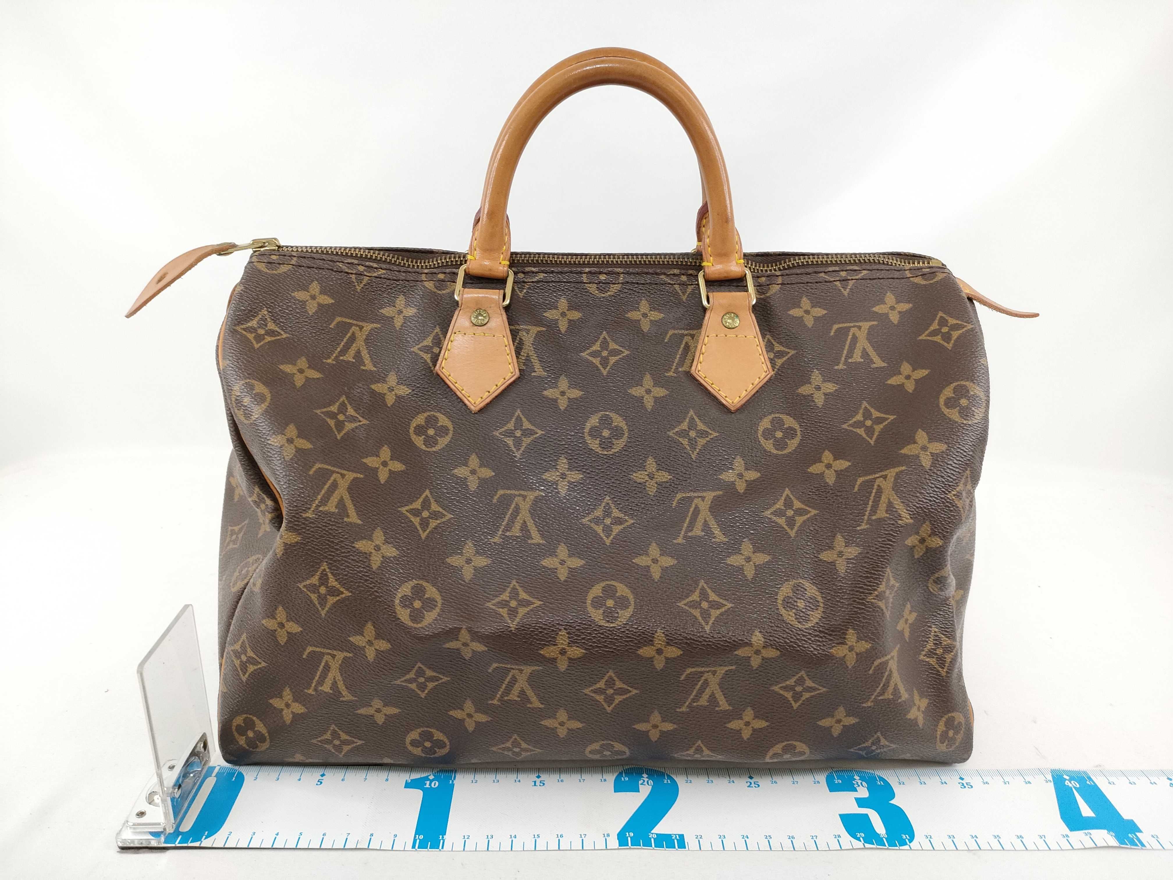Monogram Speedy 35 / Padlock included / 20% increase in price / Missing button in some areas / Handbag — view 2