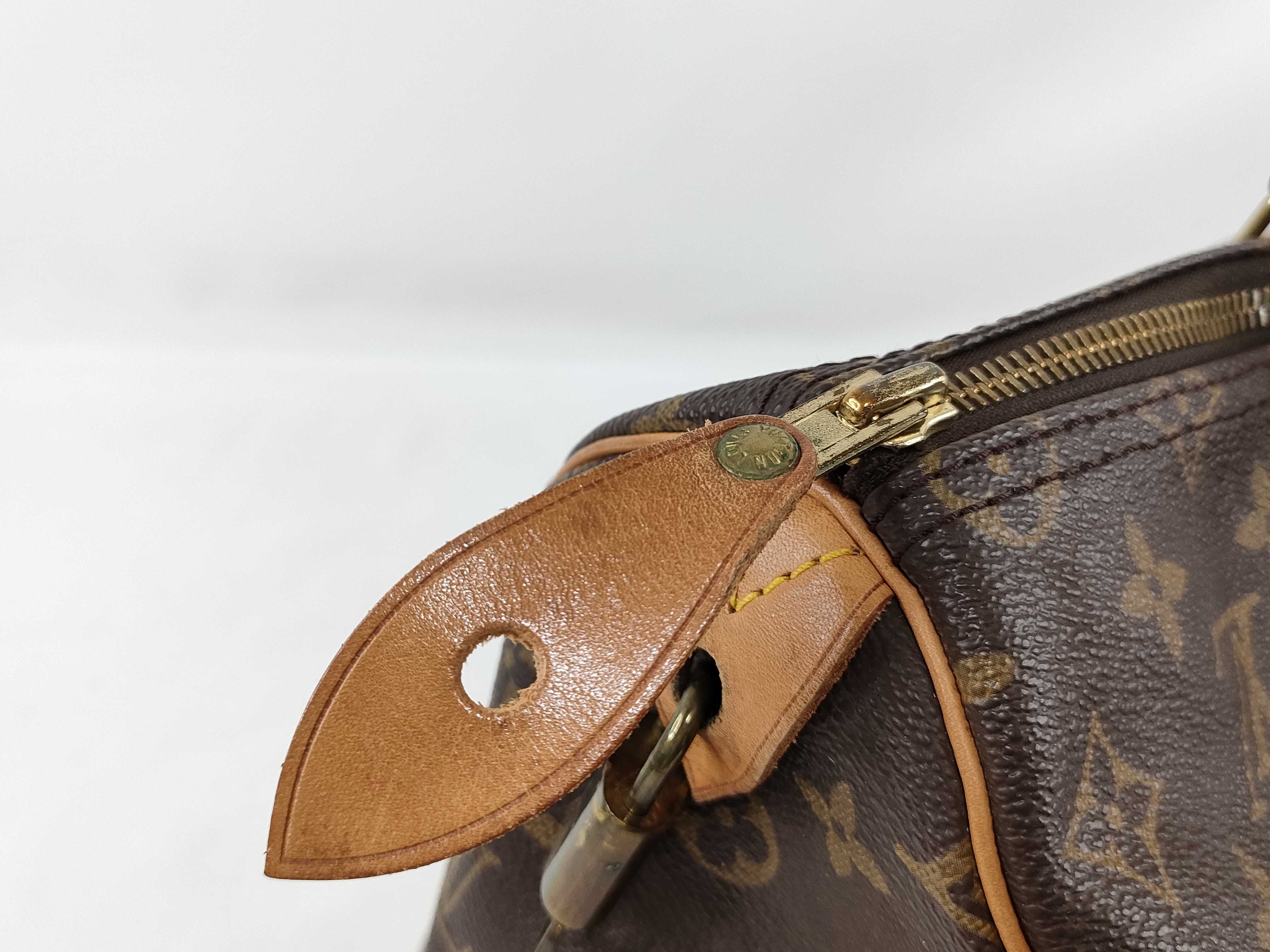 Monogram Speedy 35 / Padlock included / 20% increase in price / Missing button in some areas / Handbag — view 9