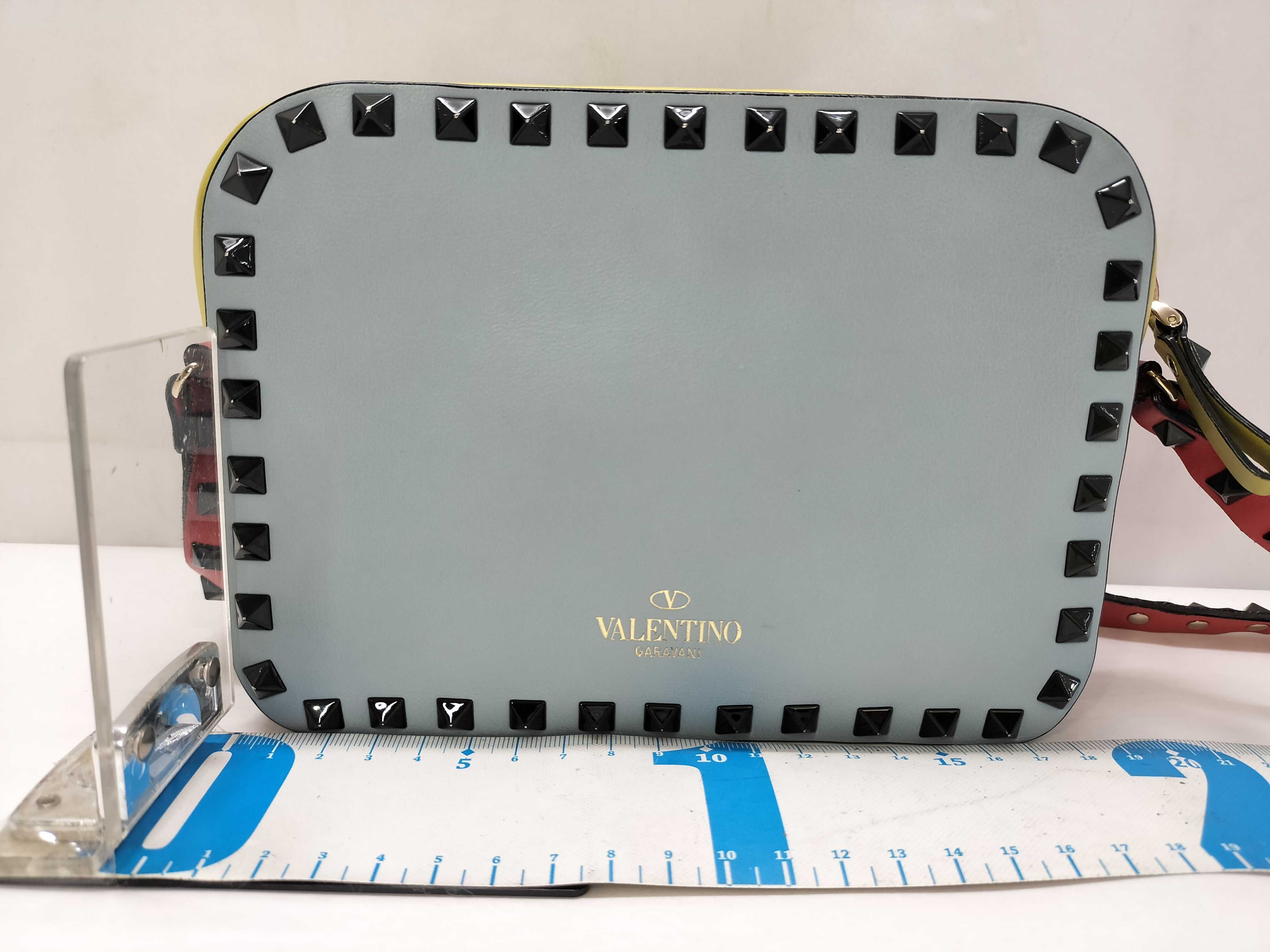 Rockstud Leather Shoulder Bag — view 2