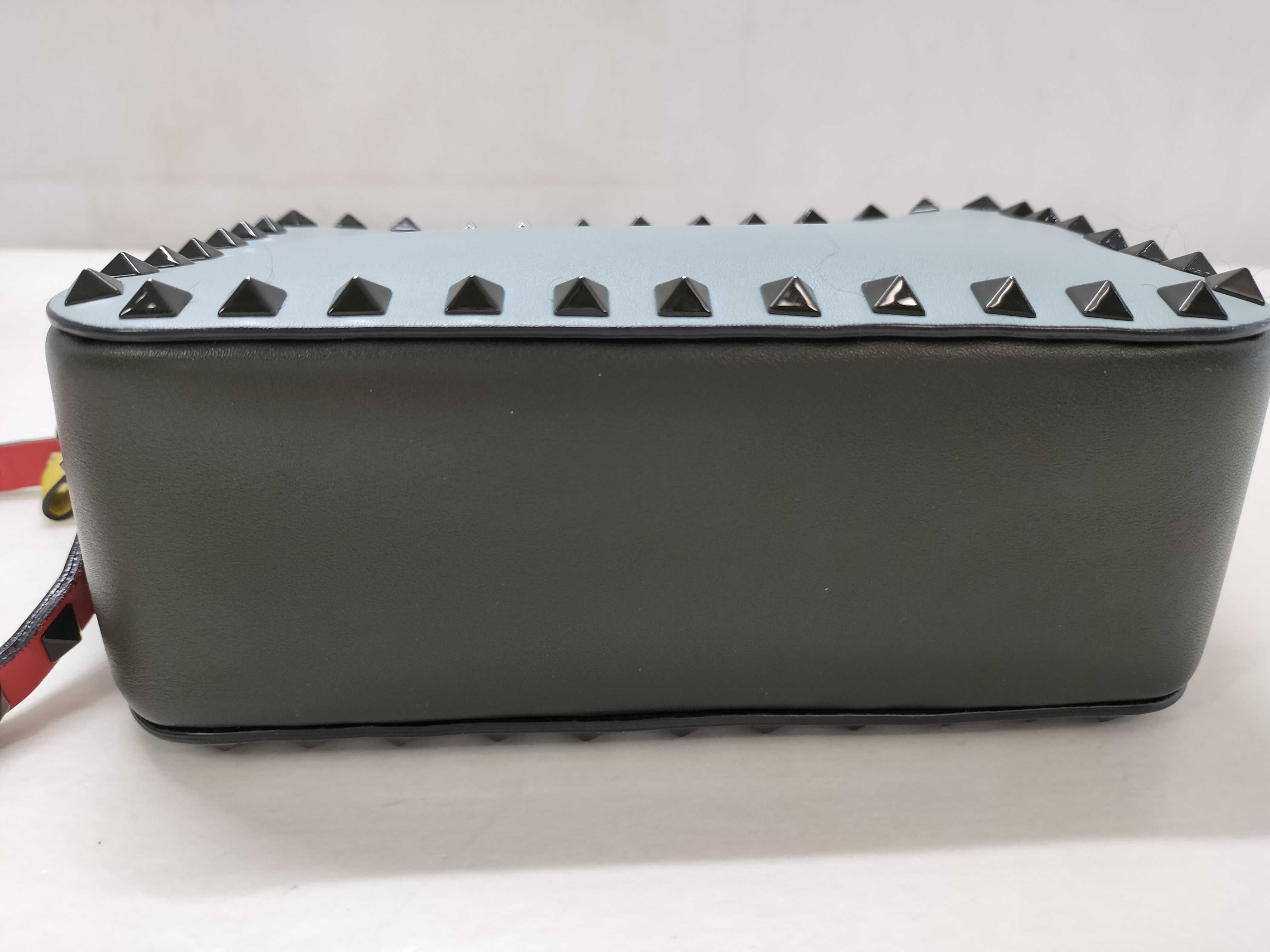 Rockstud Leather Shoulder Bag — view 13