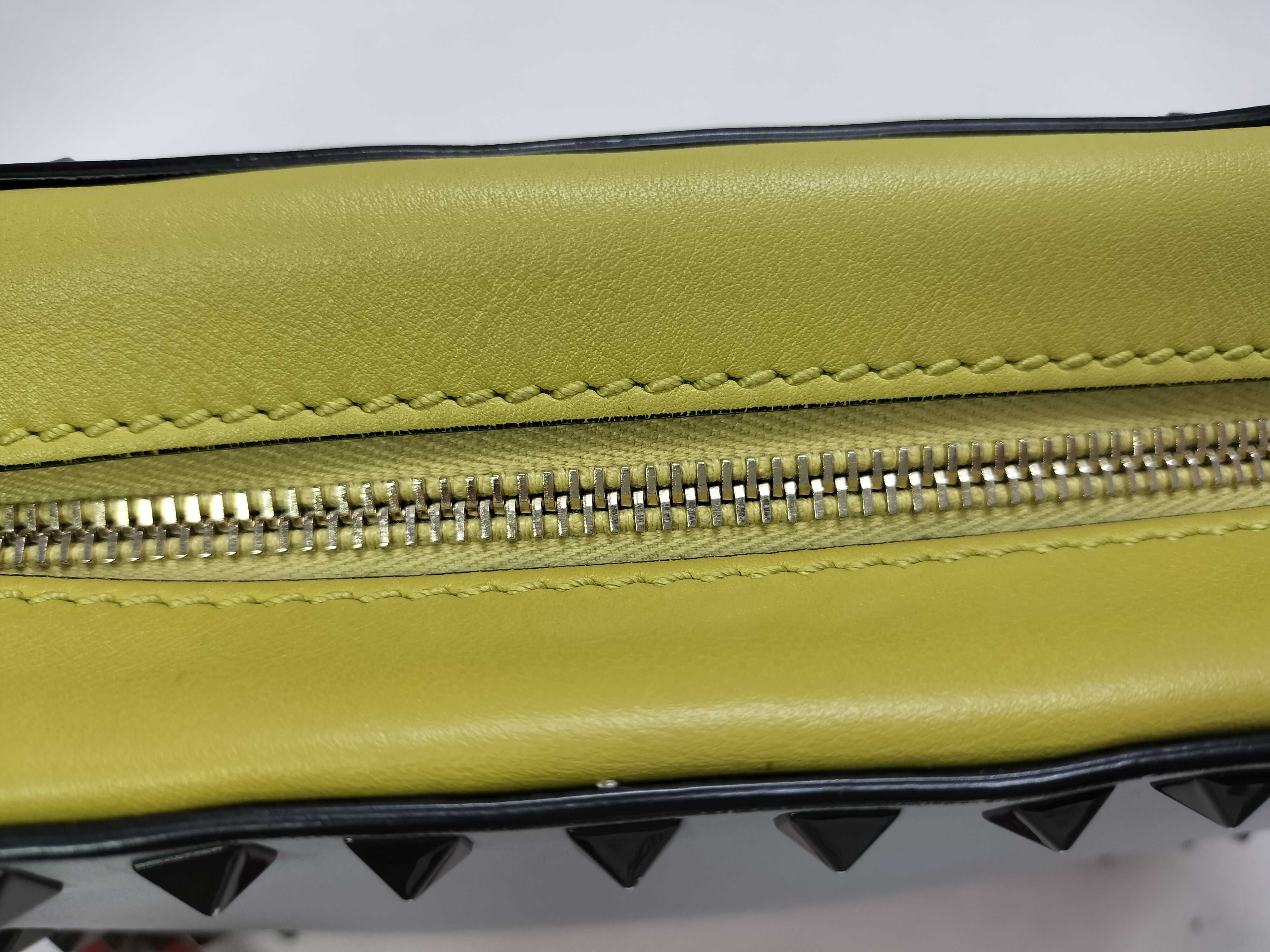 Rockstud Leather Shoulder Bag — view 6