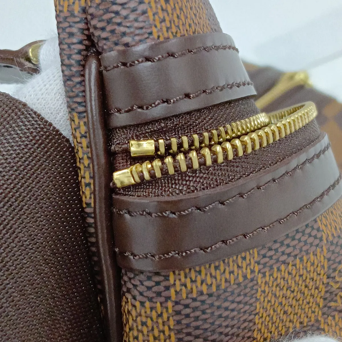 Damier Pochette Bosphore N51111 MI0029 Brown — view 11