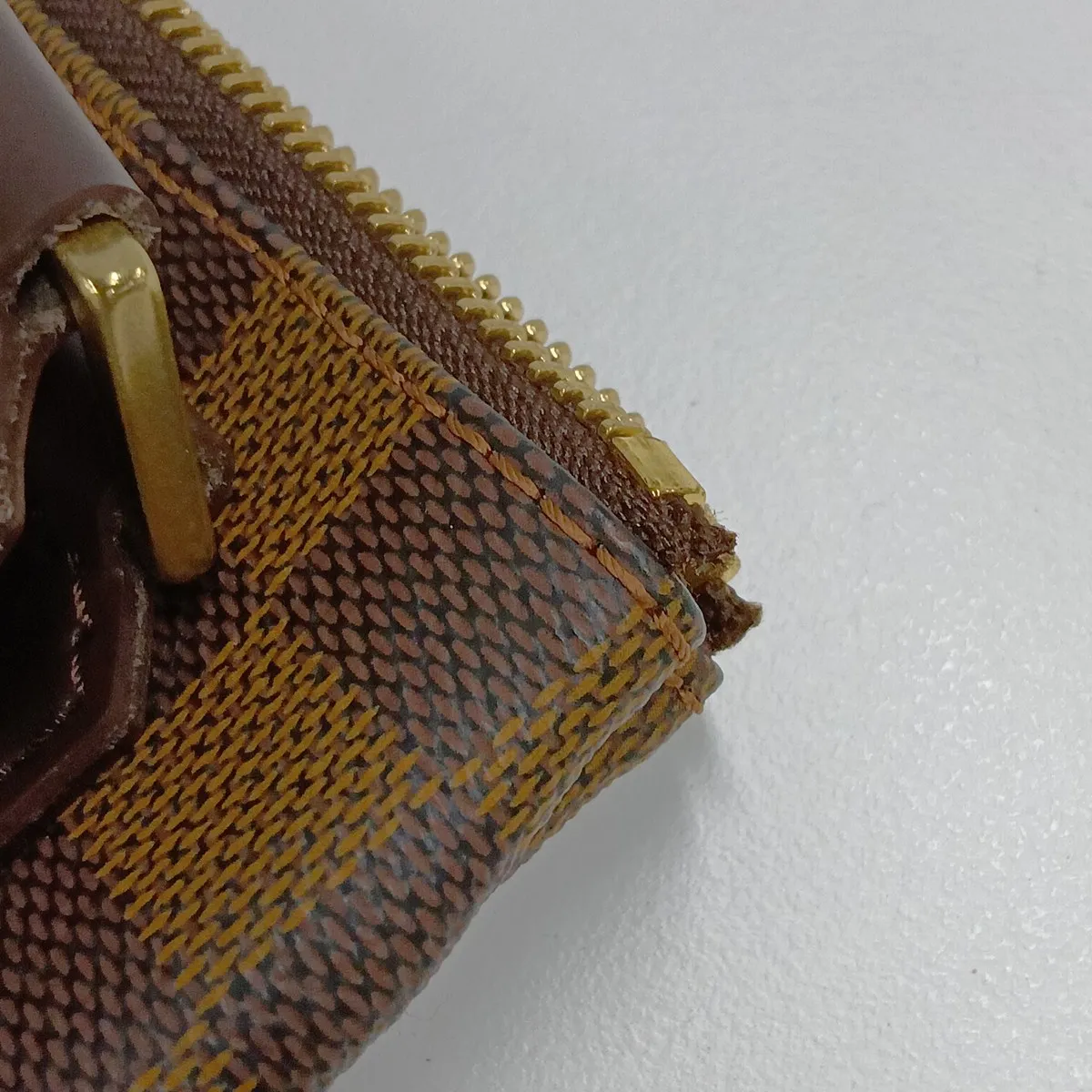 Damier Pochette Bosphore N51111 MI0029 Brown — view 10