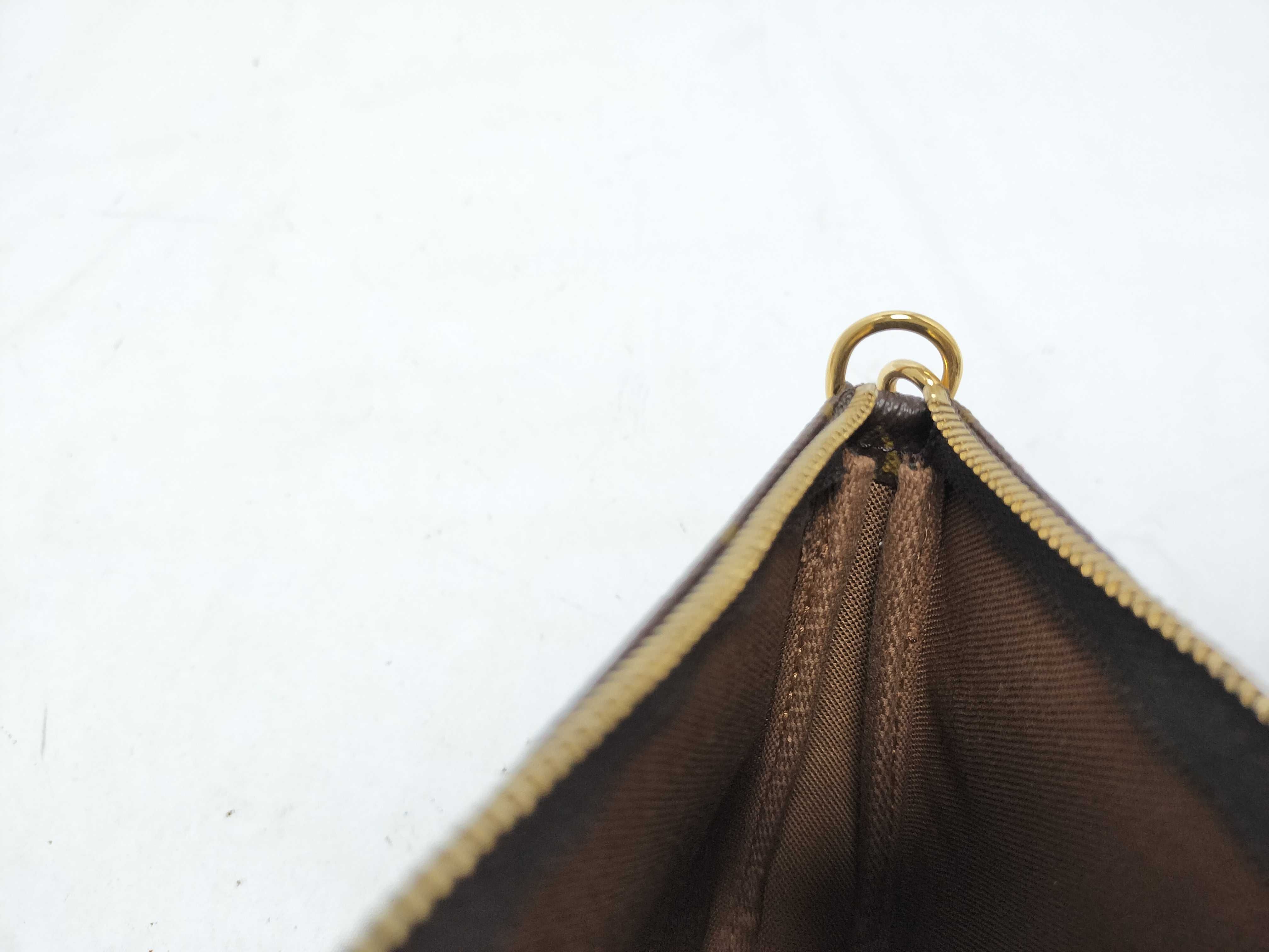 Monogram Pochette Accessoires M51980 Brown AR0051 Pouch — view 11