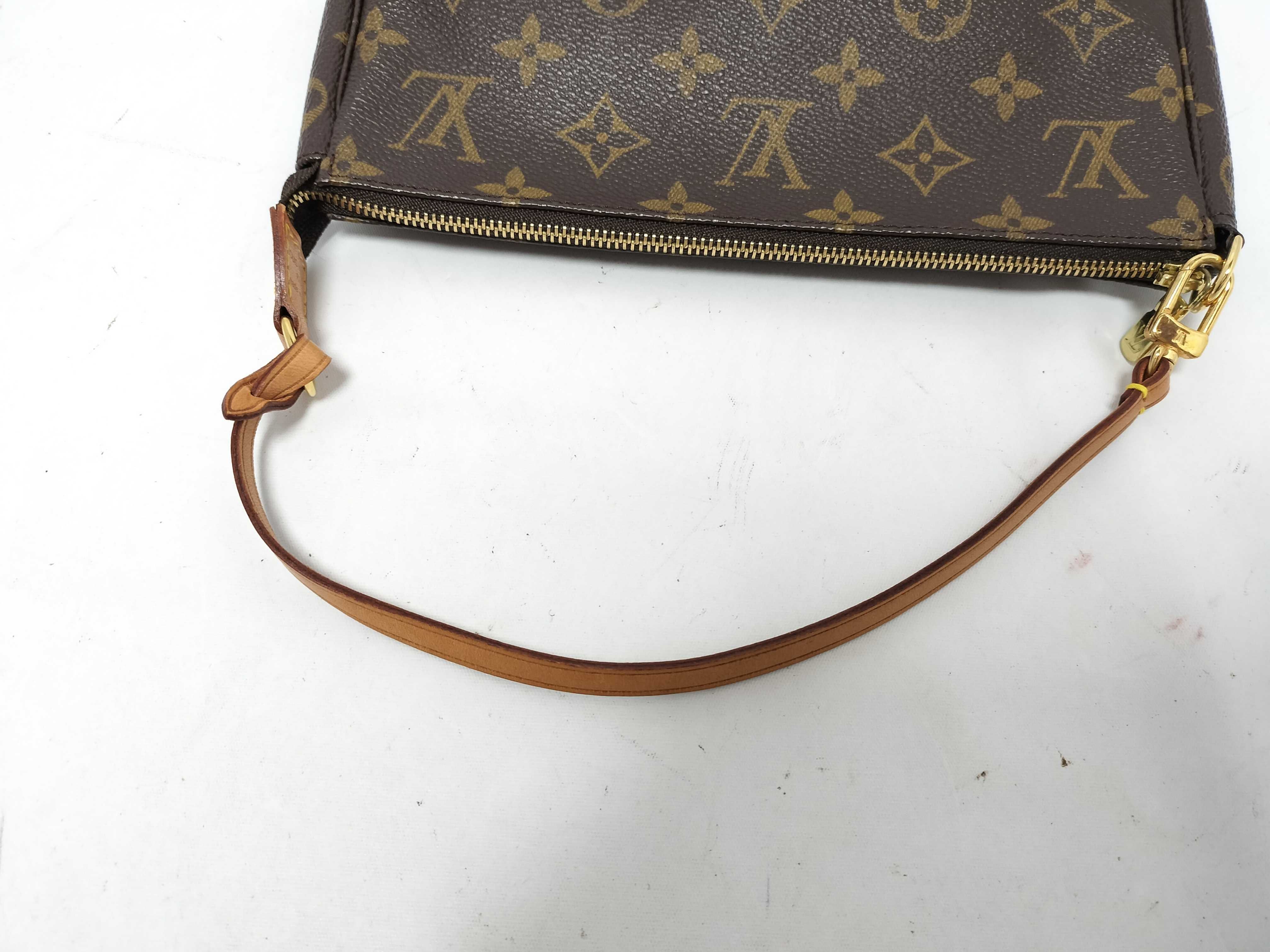 Monogram Pochette Accessoires M51980 Brown AR0051 Pouch — view 3