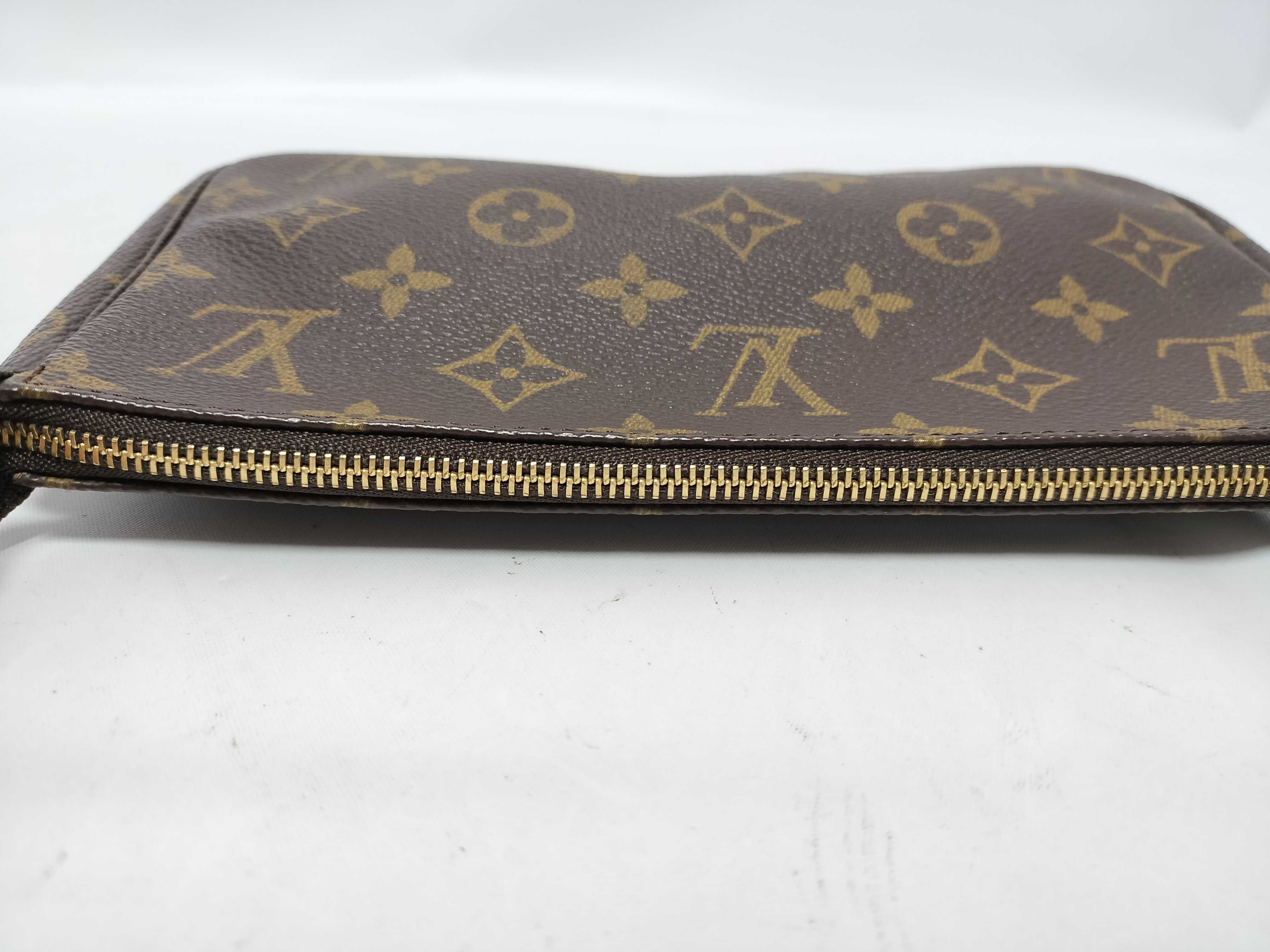 Monogram Pochette Accessoires M51980 Brown AR0051 Pouch — view 4