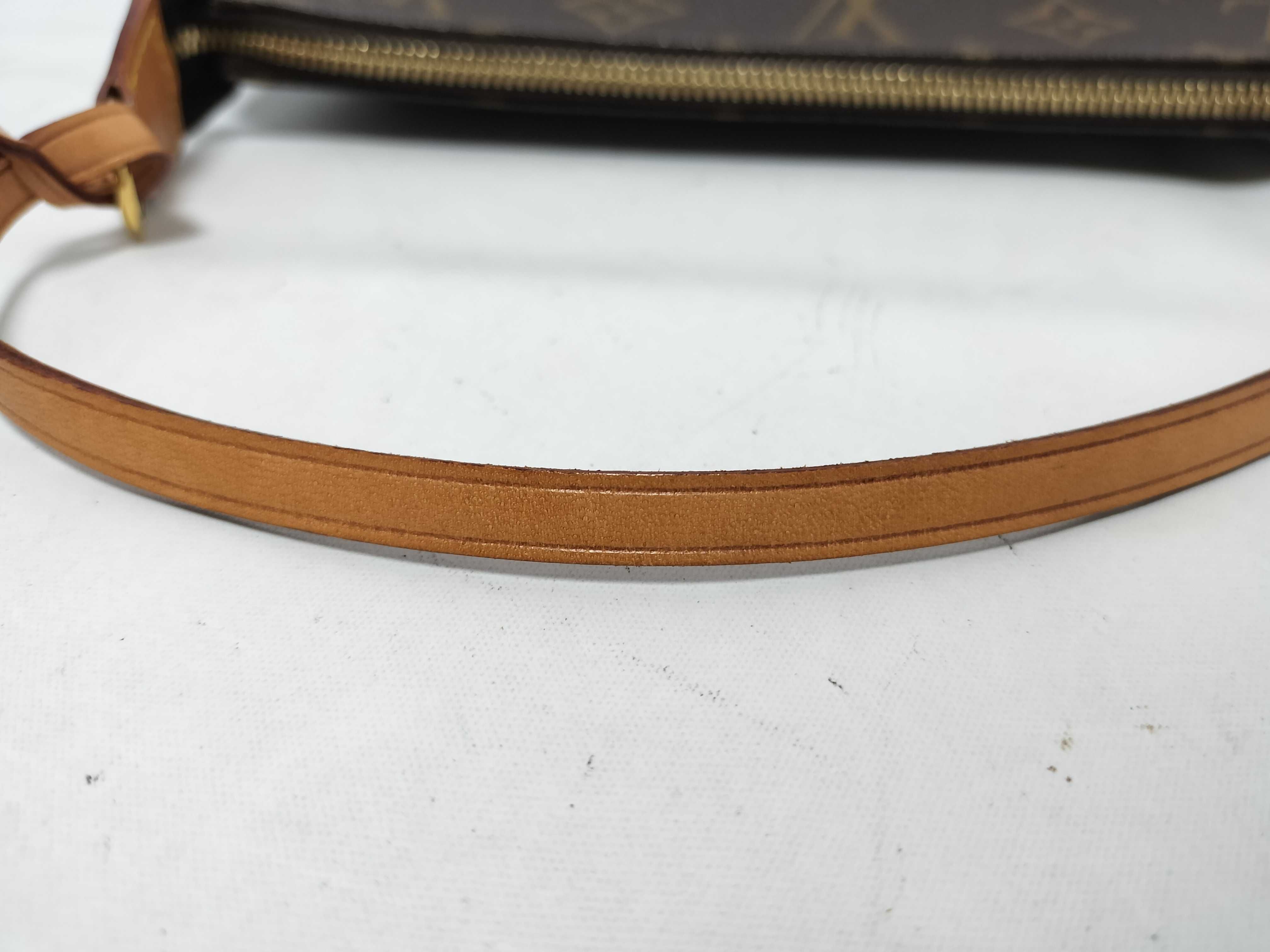 Monogram Pochette Accessoires M51980 Brown AR0051 Pouch — view 5