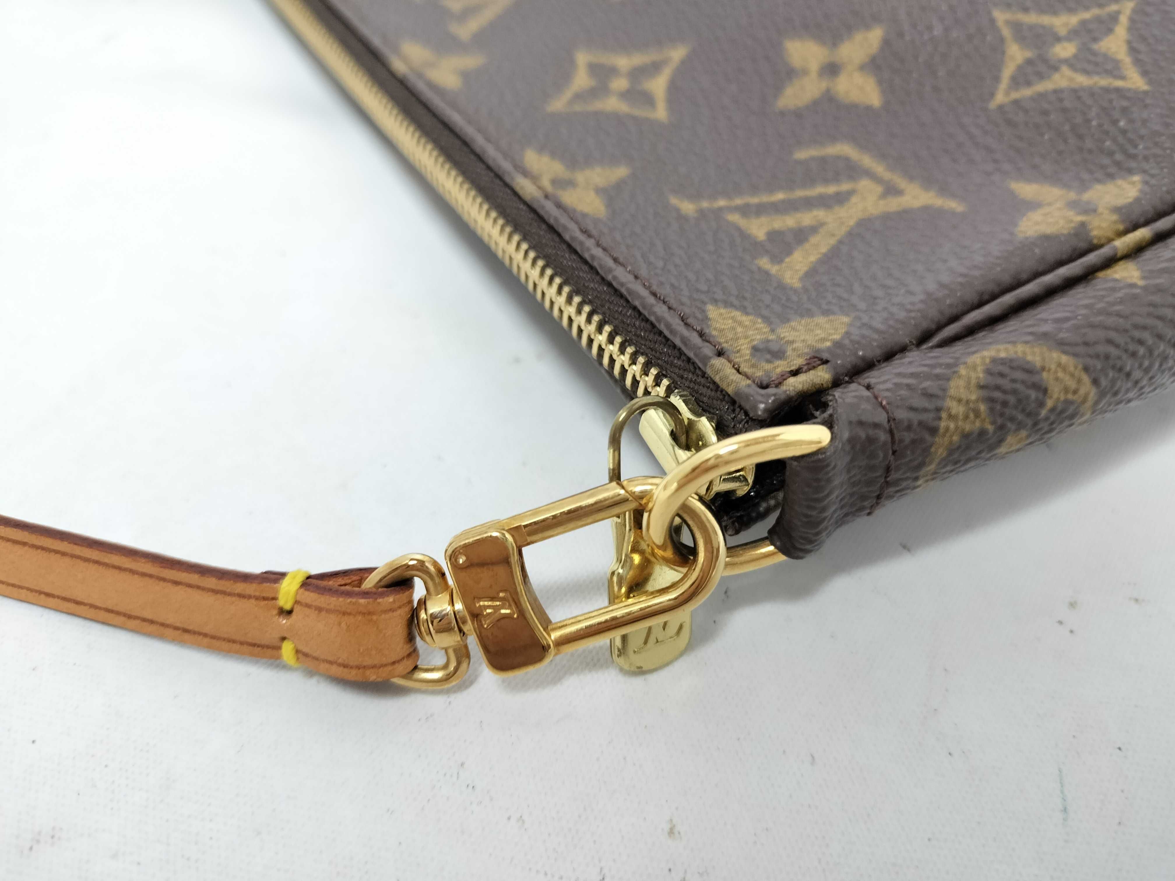 Monogram Pochette Accessoires M51980 Brown AR0051 Pouch — view 6
