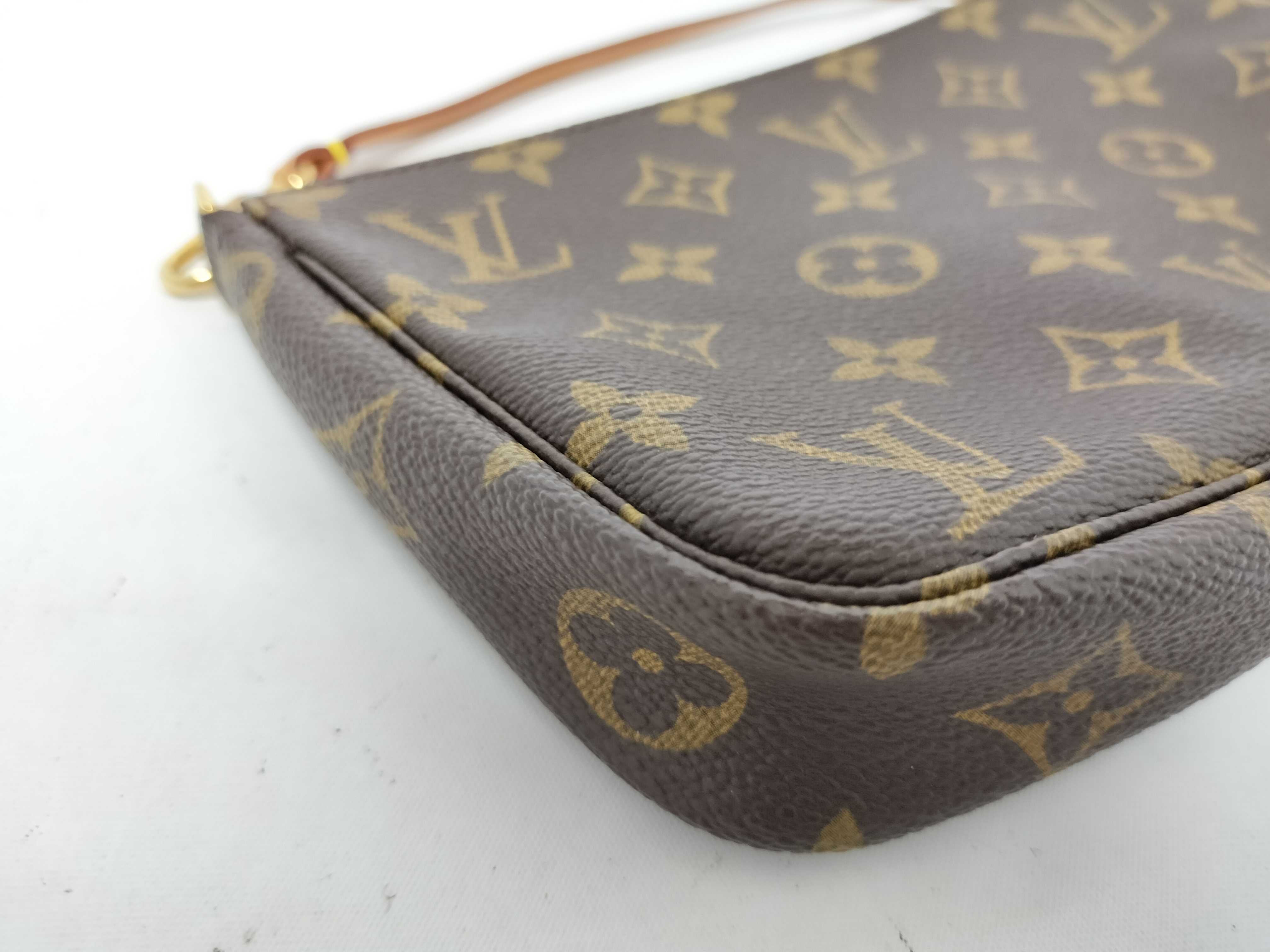 Monogram Pochette Accessoires M51980 Brown AR0051 Pouch — view 9