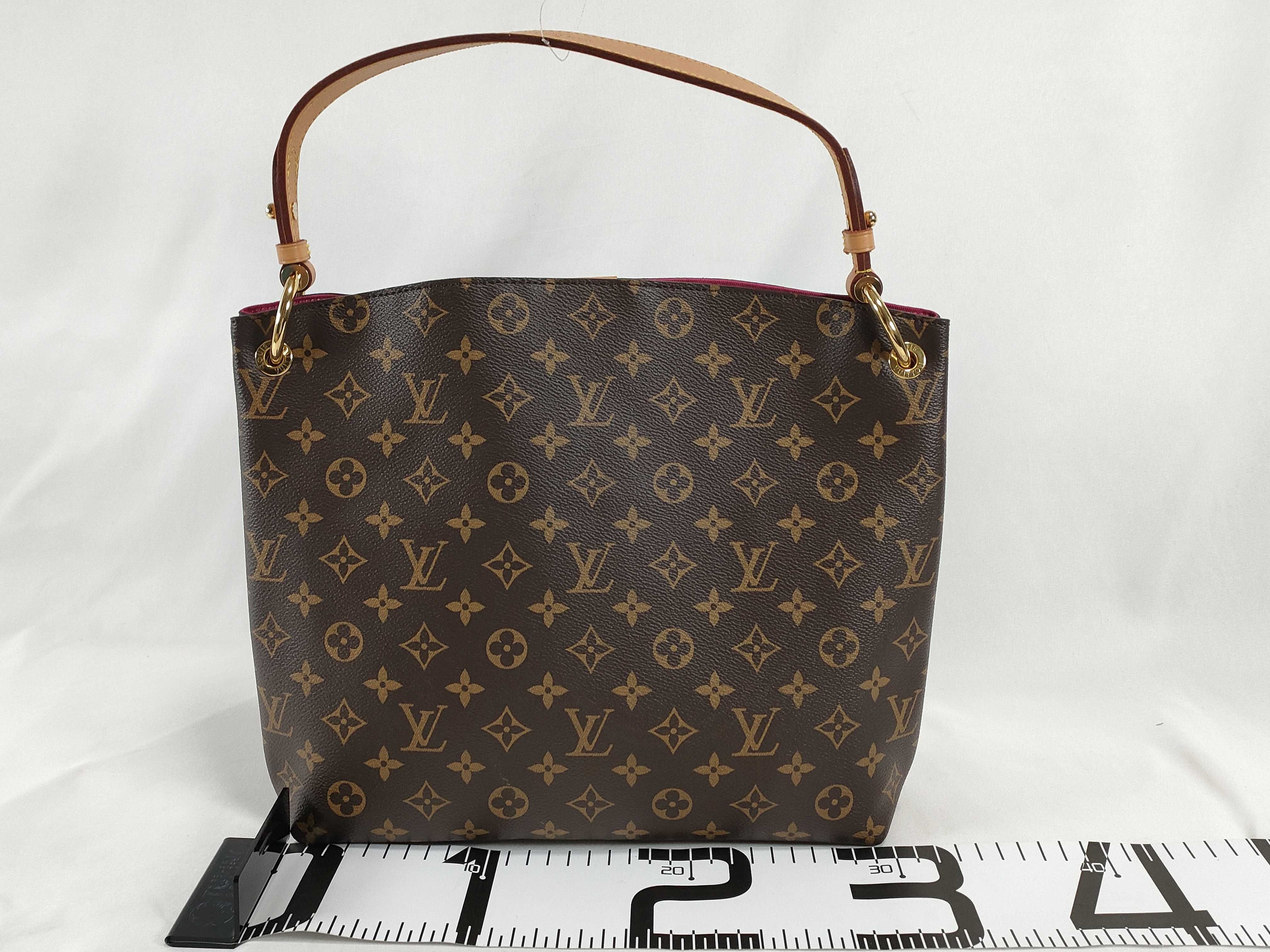 Monogram Louis Vuitton M43703 Graceful MM Monogram Shoulder Bag — view 2