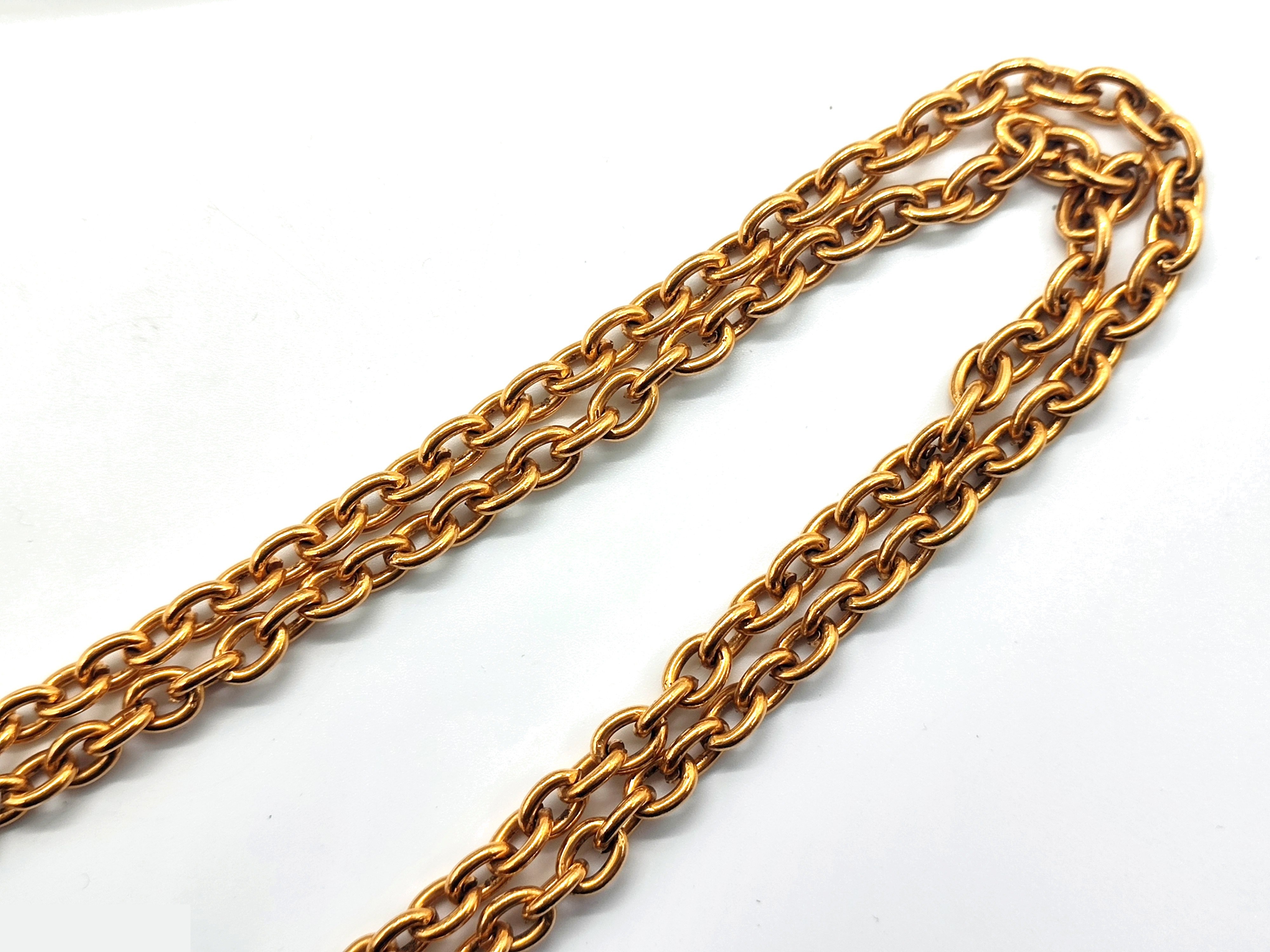 Lion necklace, chain approximately 76cm — view 7
