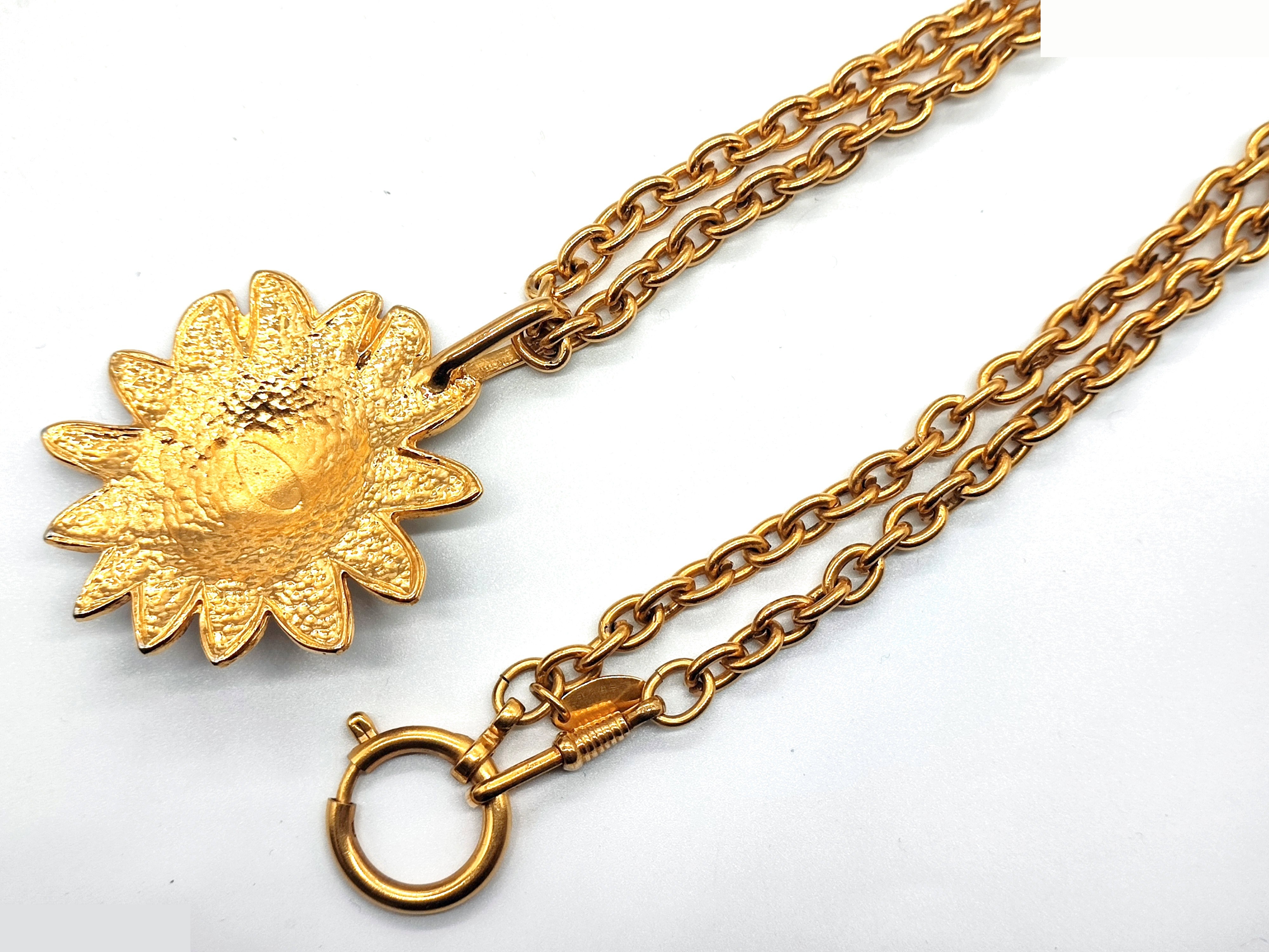 Lion necklace, chain approximately 76cm — view 9
