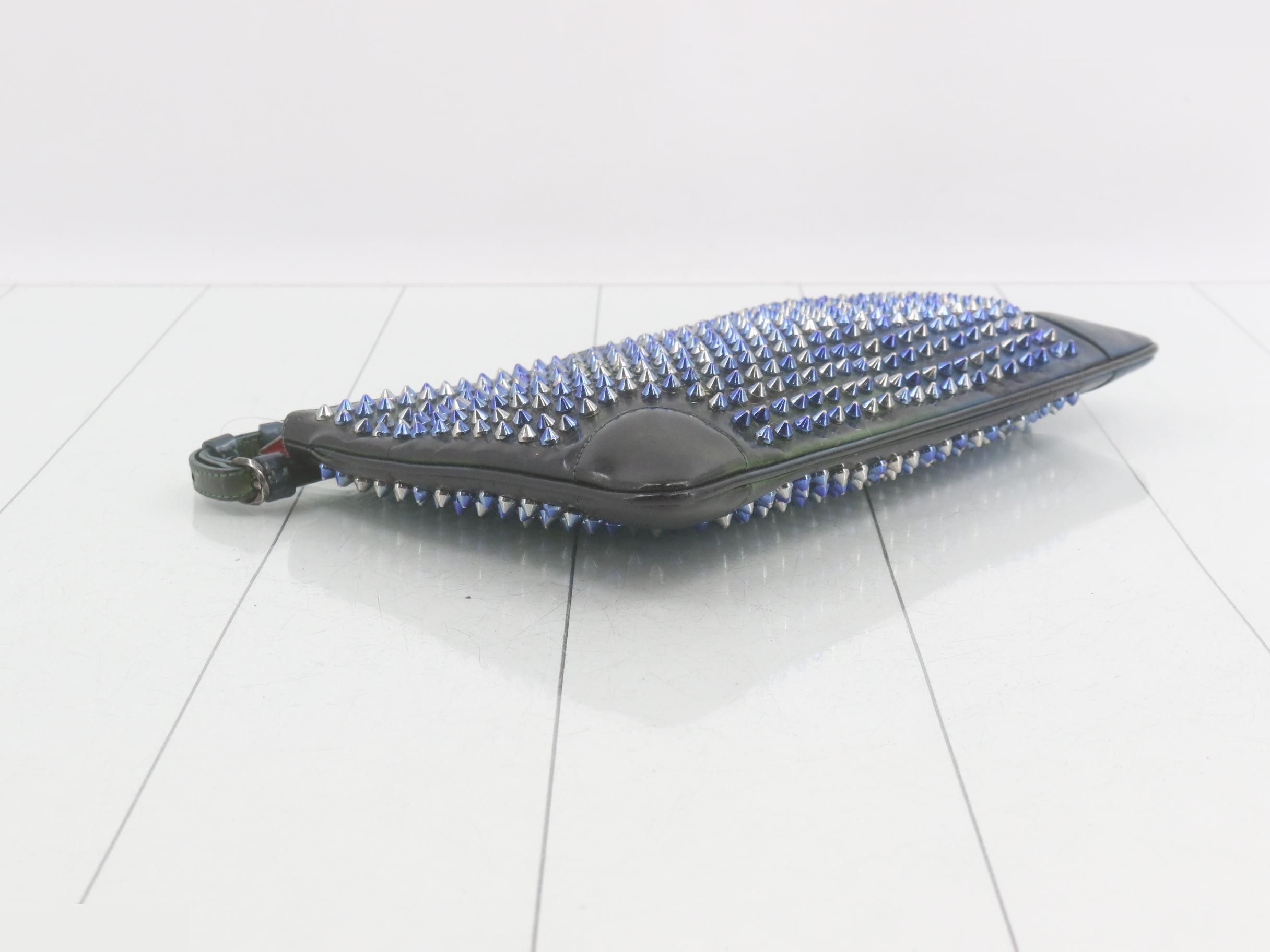 Rubiposh Studded Clutch Bag, Metallic — view 5