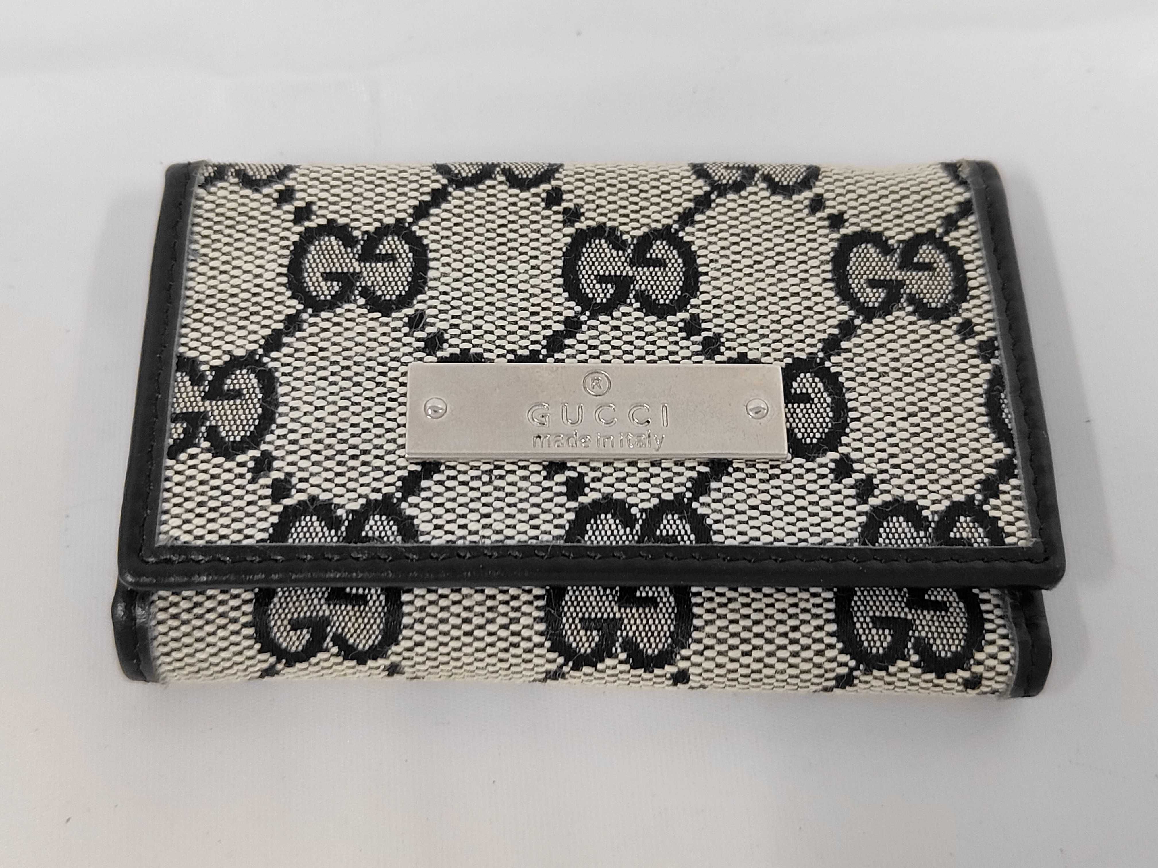 GG Canvas / Model Number Unknown / Key Case / Canvas Key Case & Key Holder