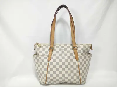 Damier Azur Totally PM Damier Azur N51261 Shoulder Bag