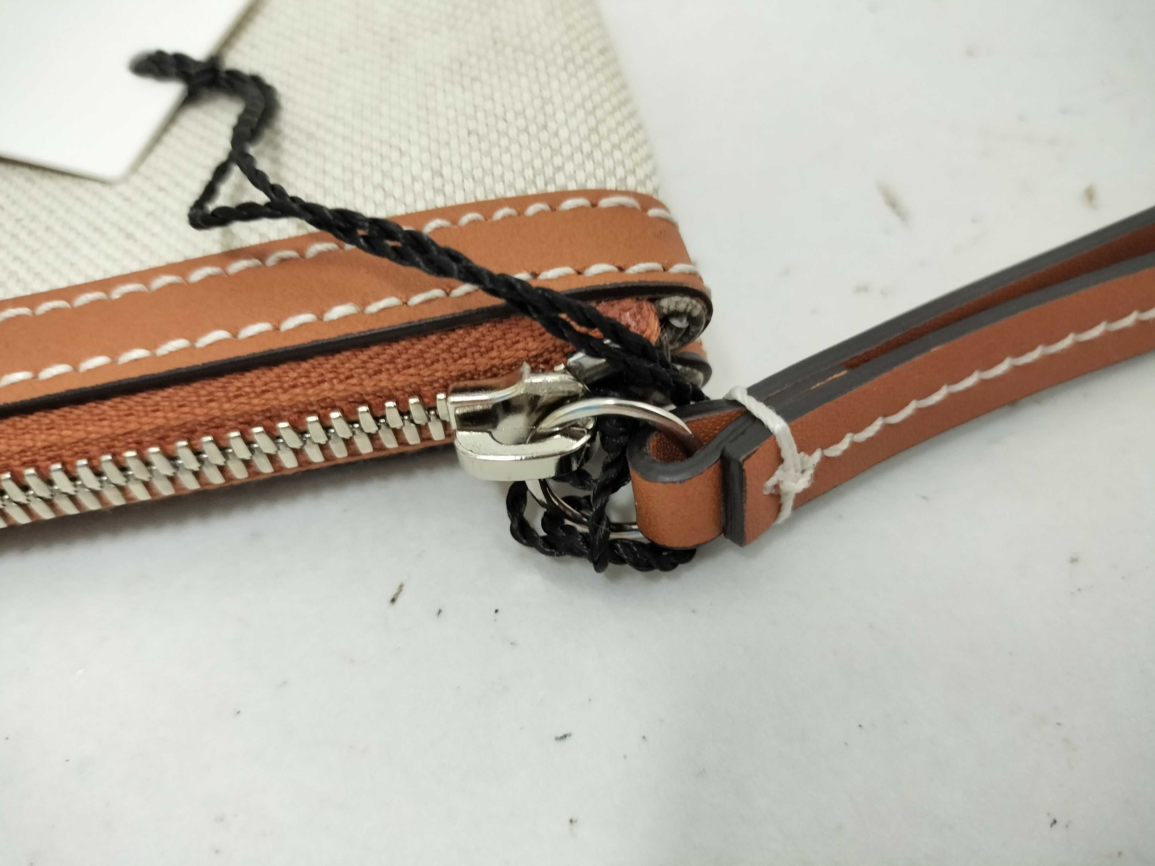 Unused Printed Logo Clutch Bag — view 5